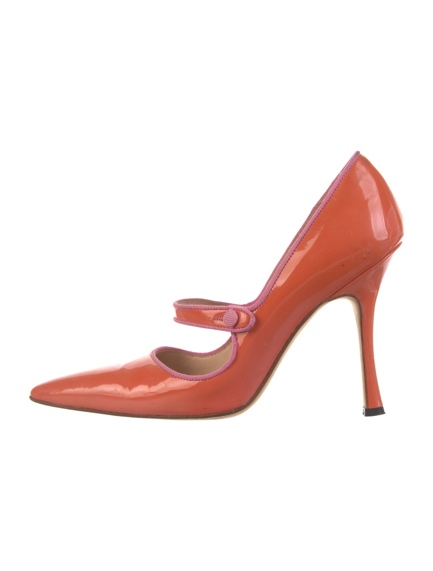 Manolo Blahnik Patent Leather Pumps