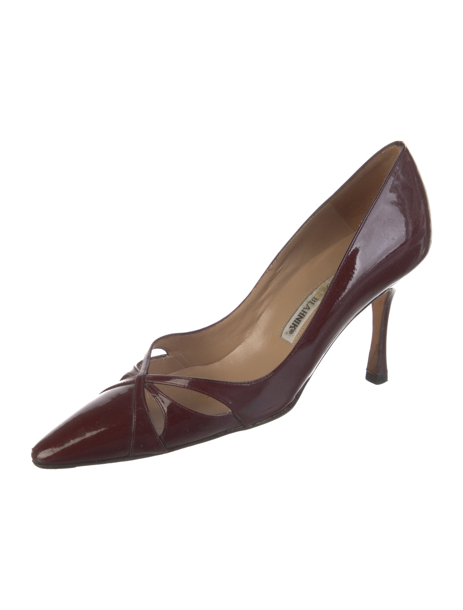 Manolo Blahnik Patent Leather Pumps