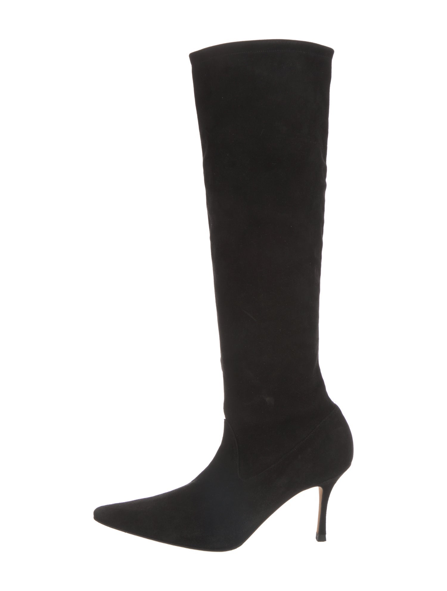 Manolo Blahnik Suede Boots