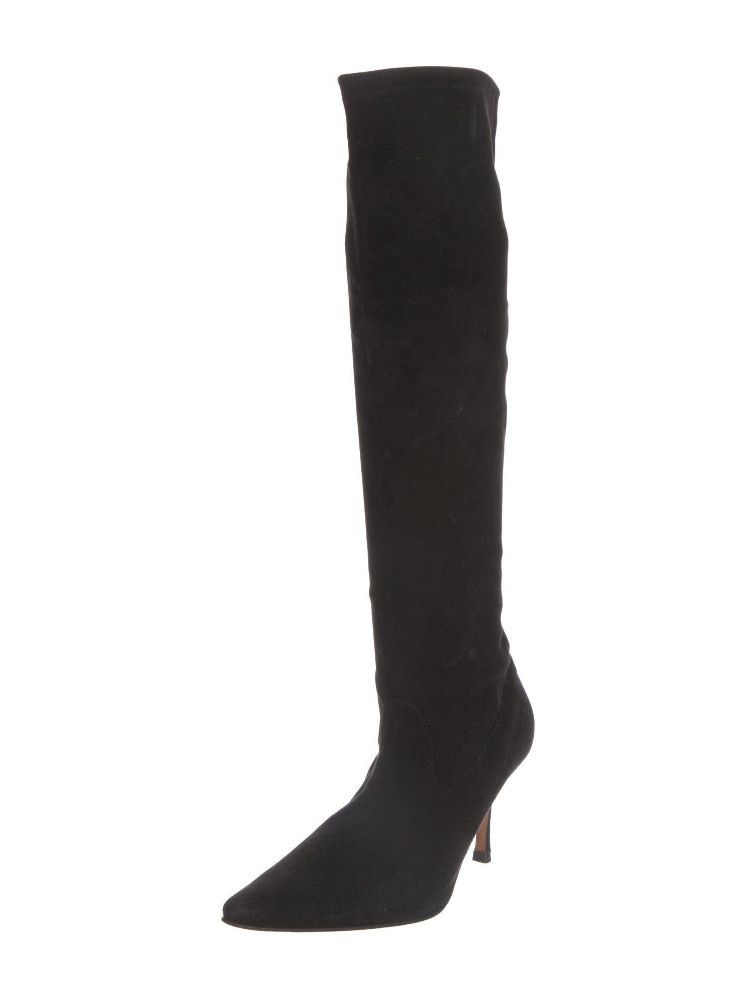 Manolo Blahnik Suede Boots