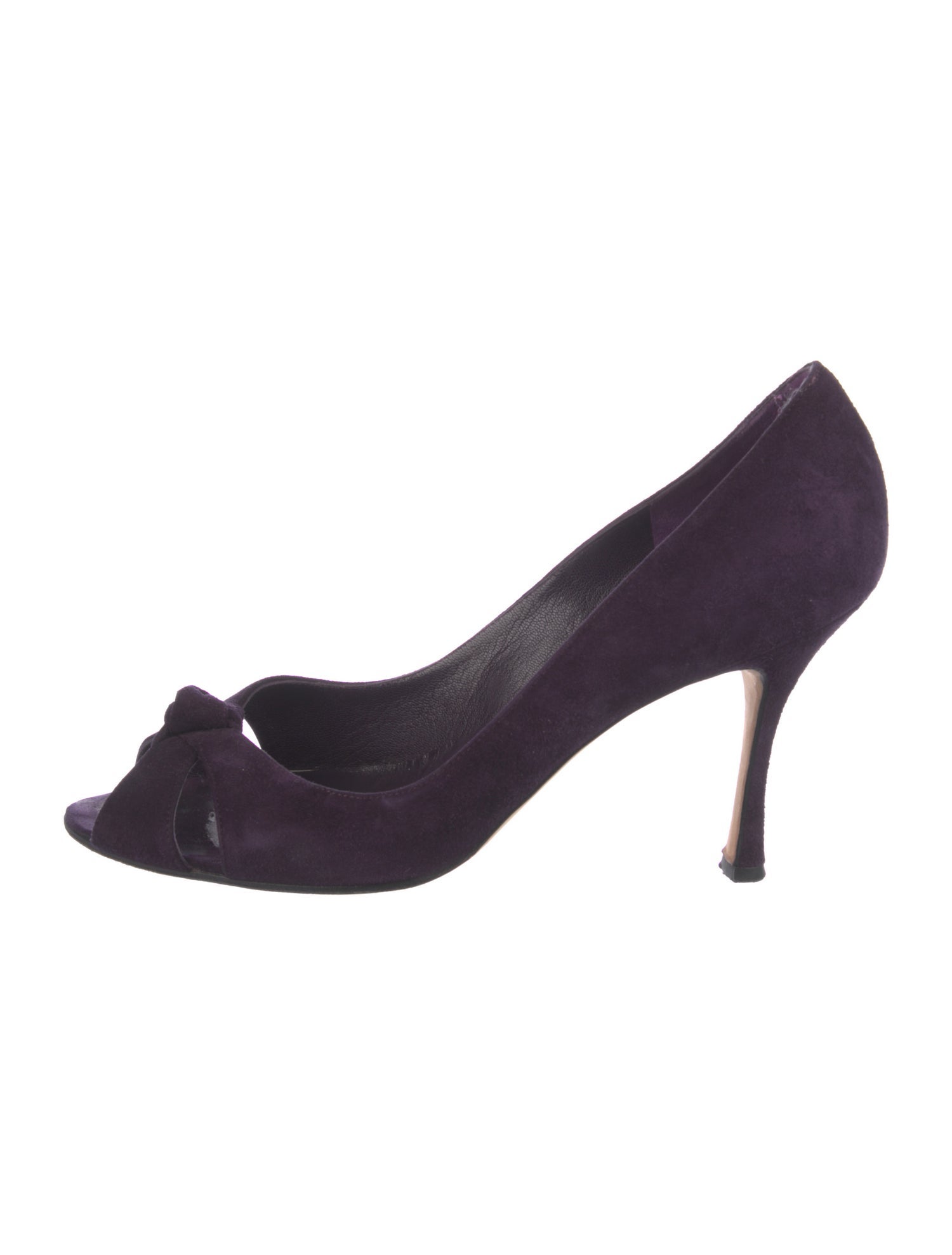 Manolo Blahnik Suede Pumps