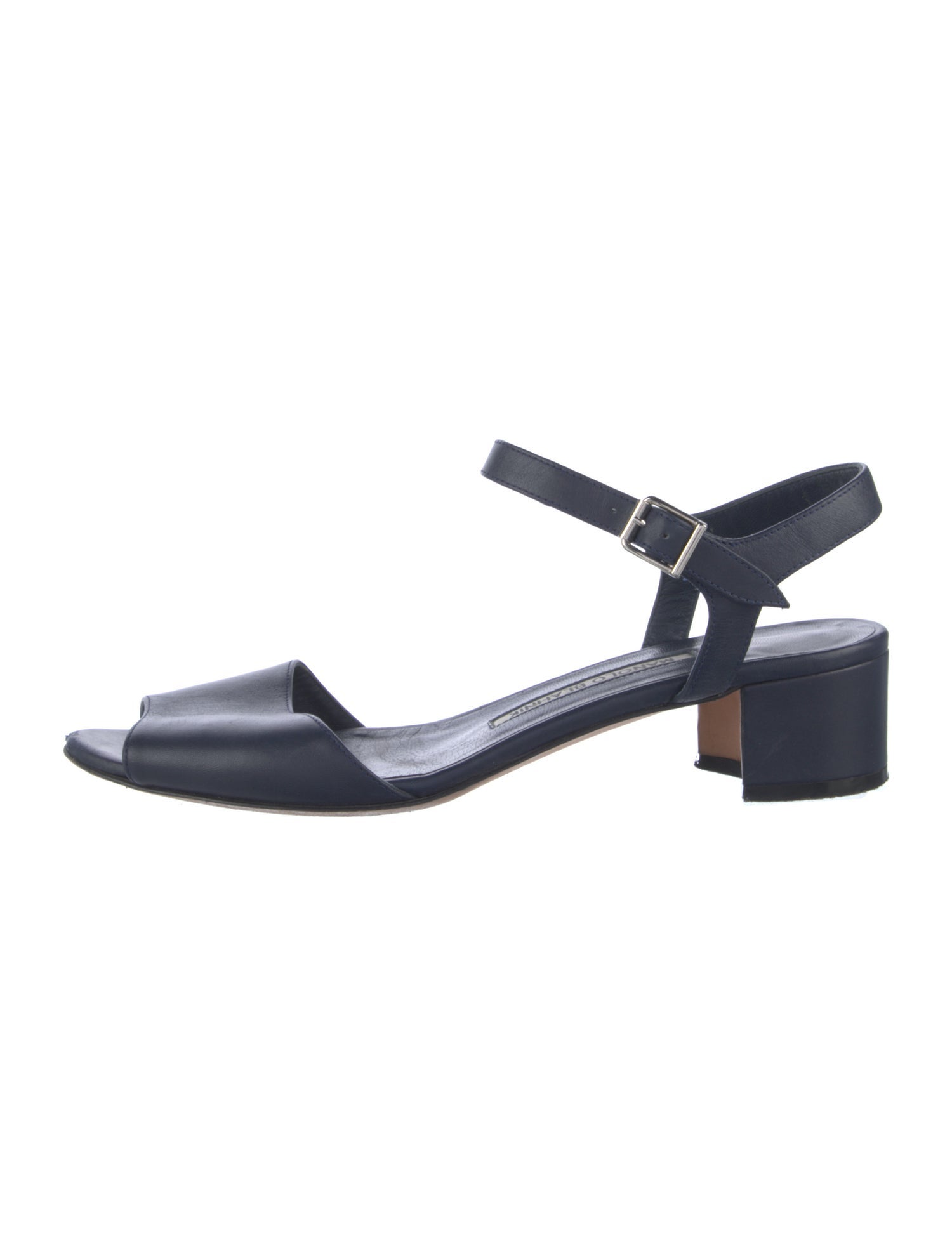 Manolo Blahnik Leather Sandals