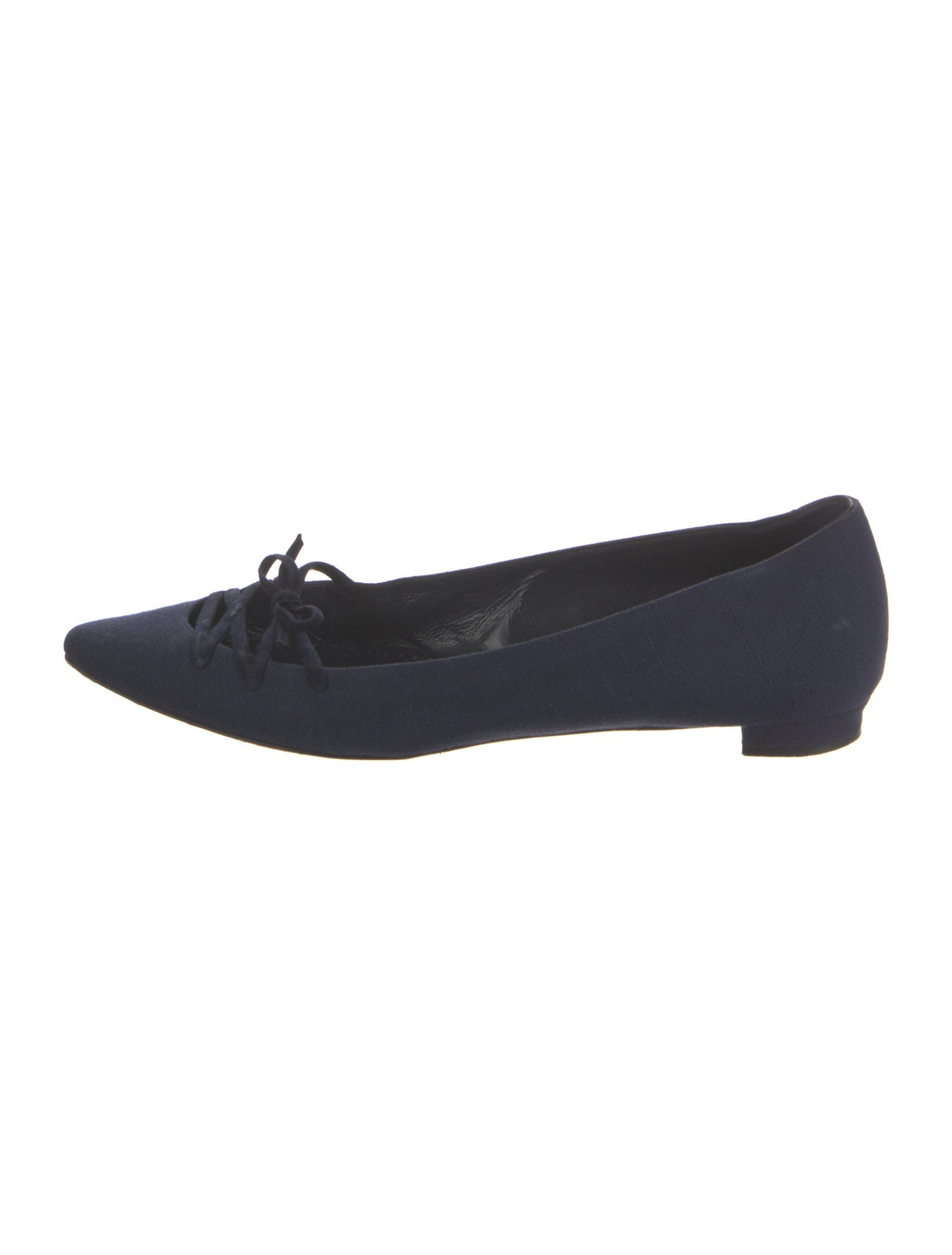 Manolo Blahnik Suede Ballet Flats