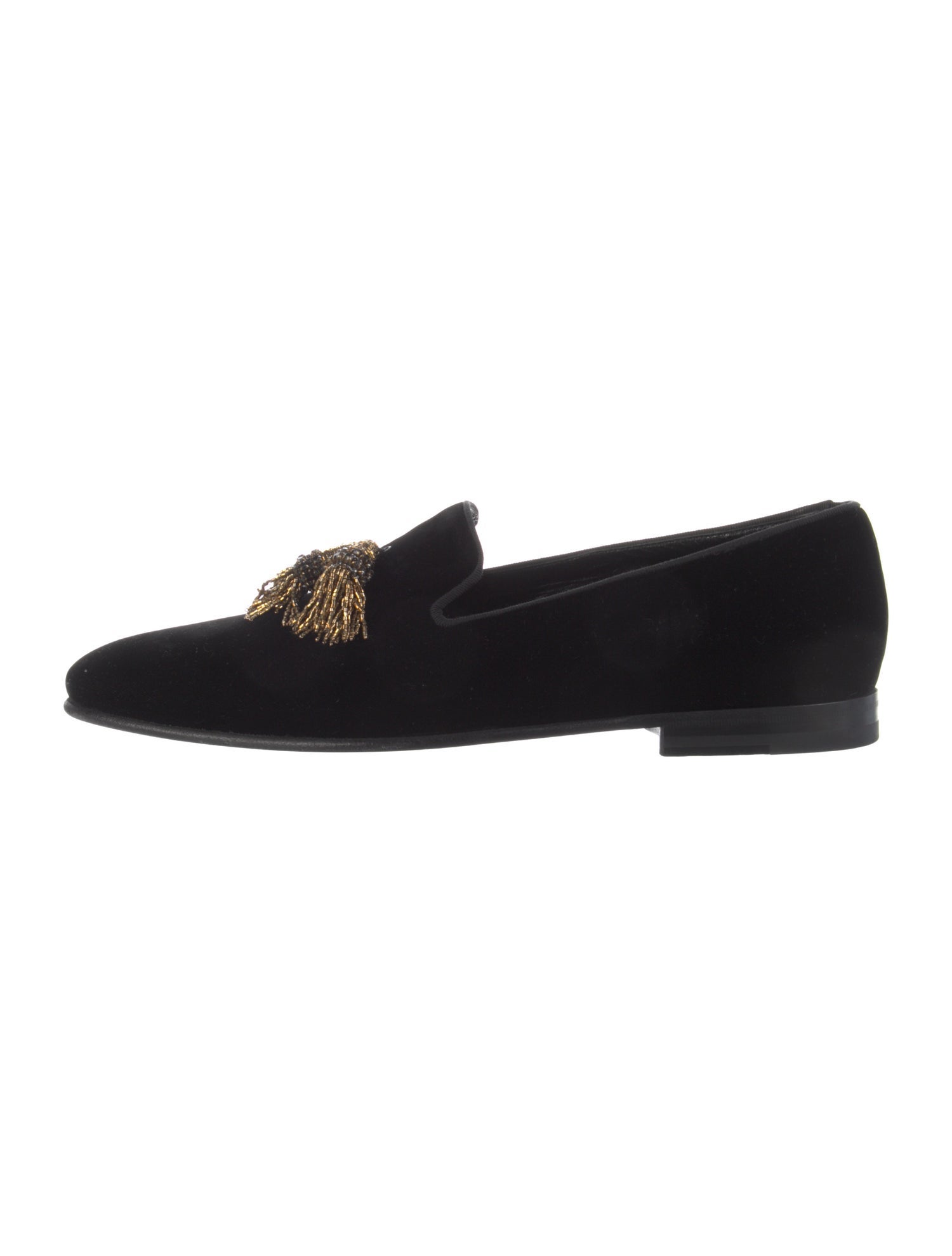Manolo Blahnik Velvet Slippers