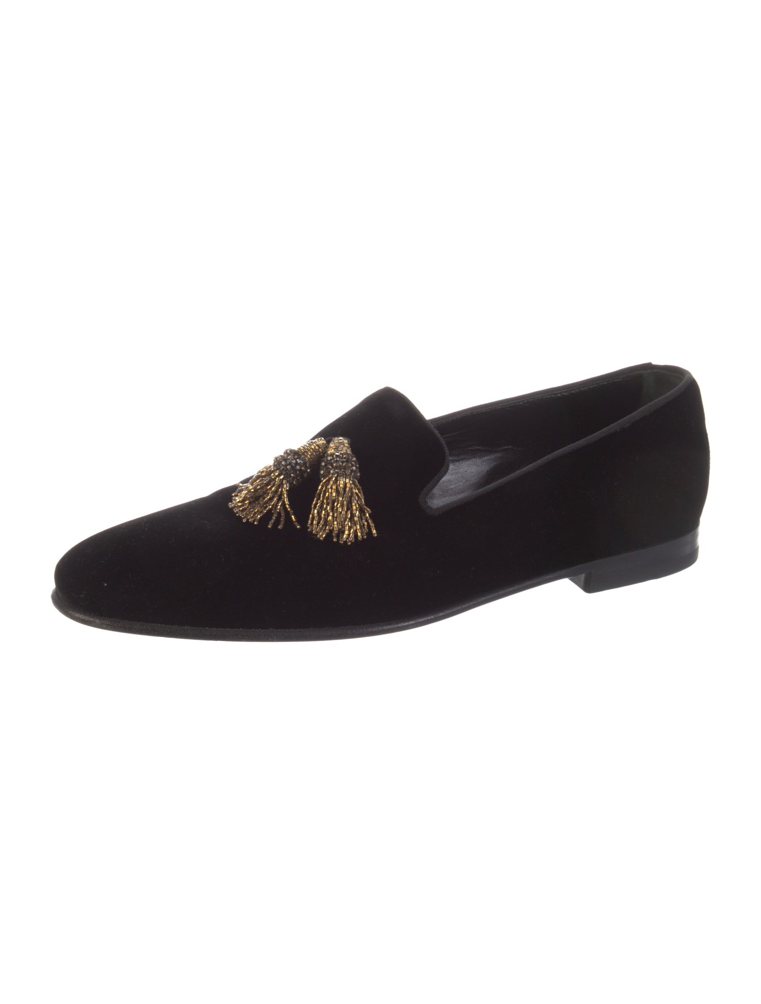 Manolo Blahnik Velvet Slippers