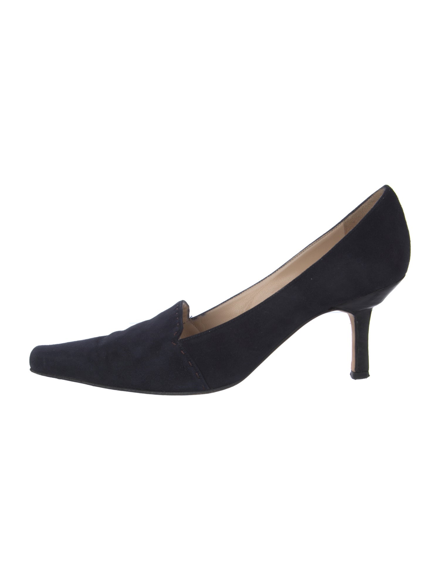 Manolo Blahnik Suede Pumps