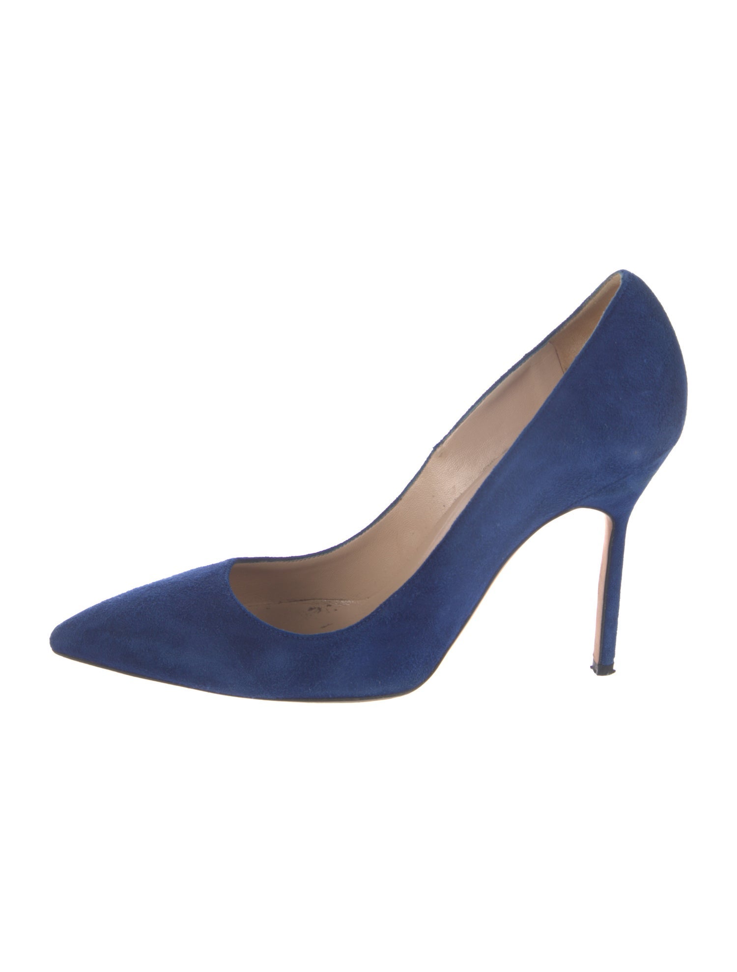Manolo Blahnik Suede Pumps