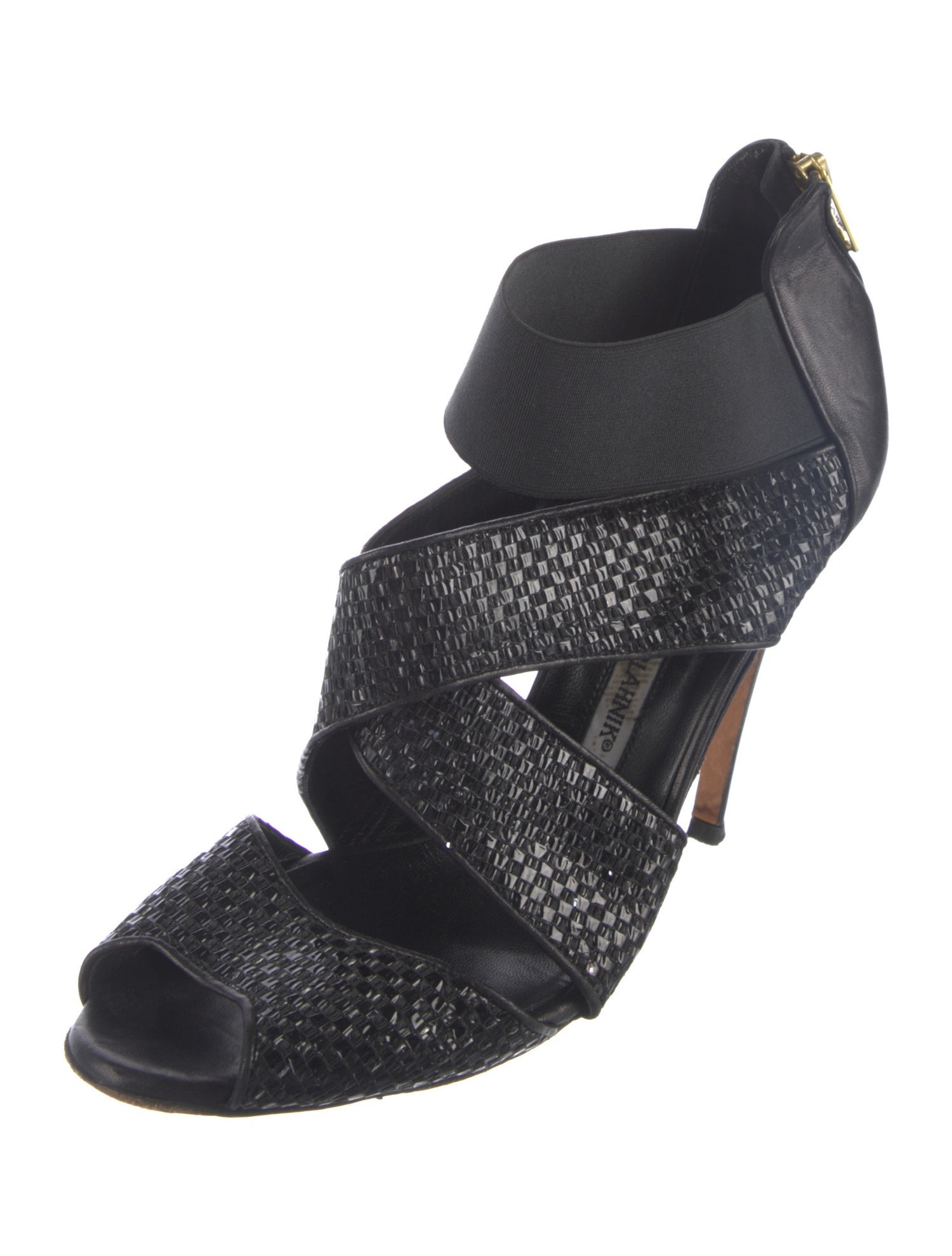 Manolo Blahnik Leather Sandals