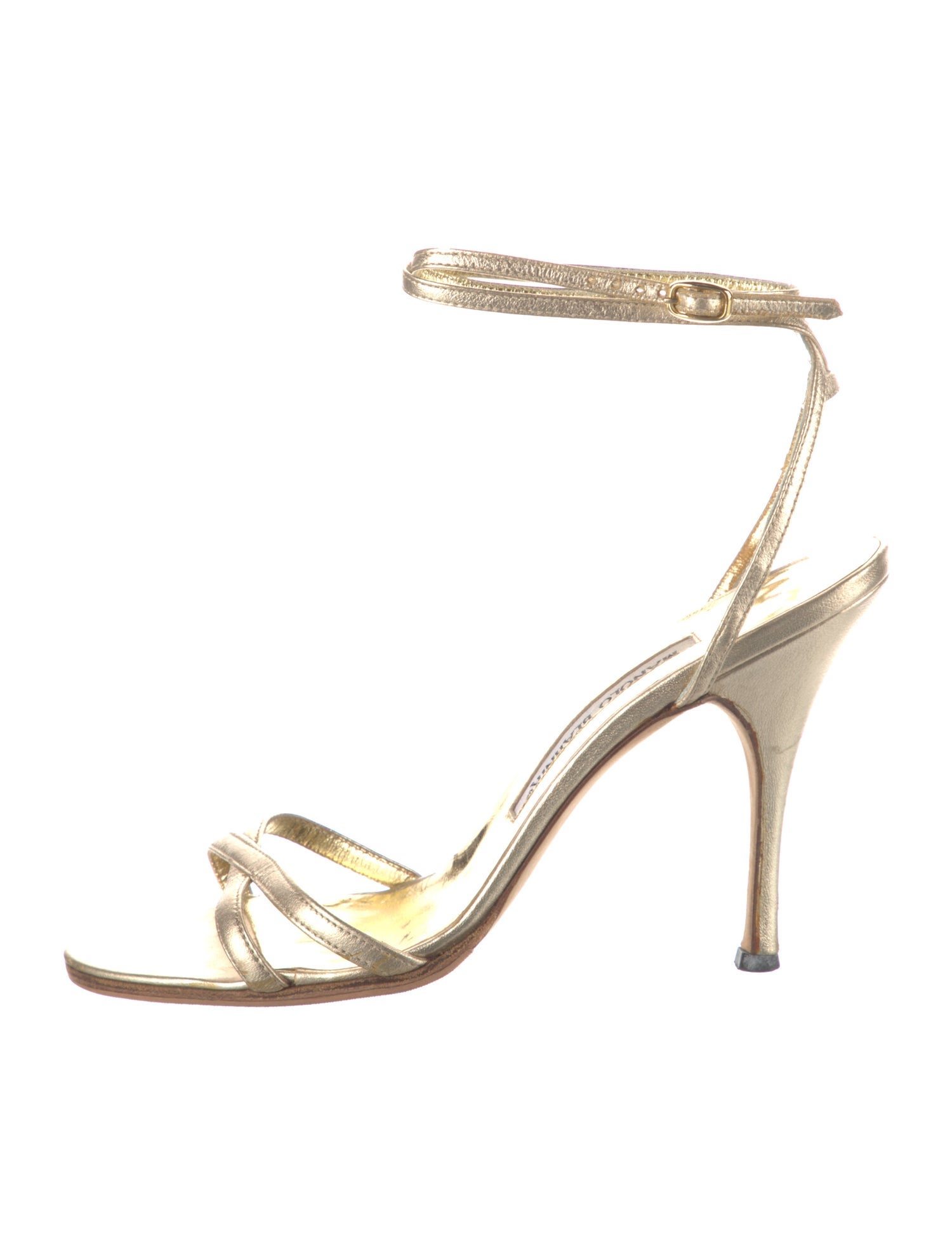 Manolo Blahnik Leather Sandals