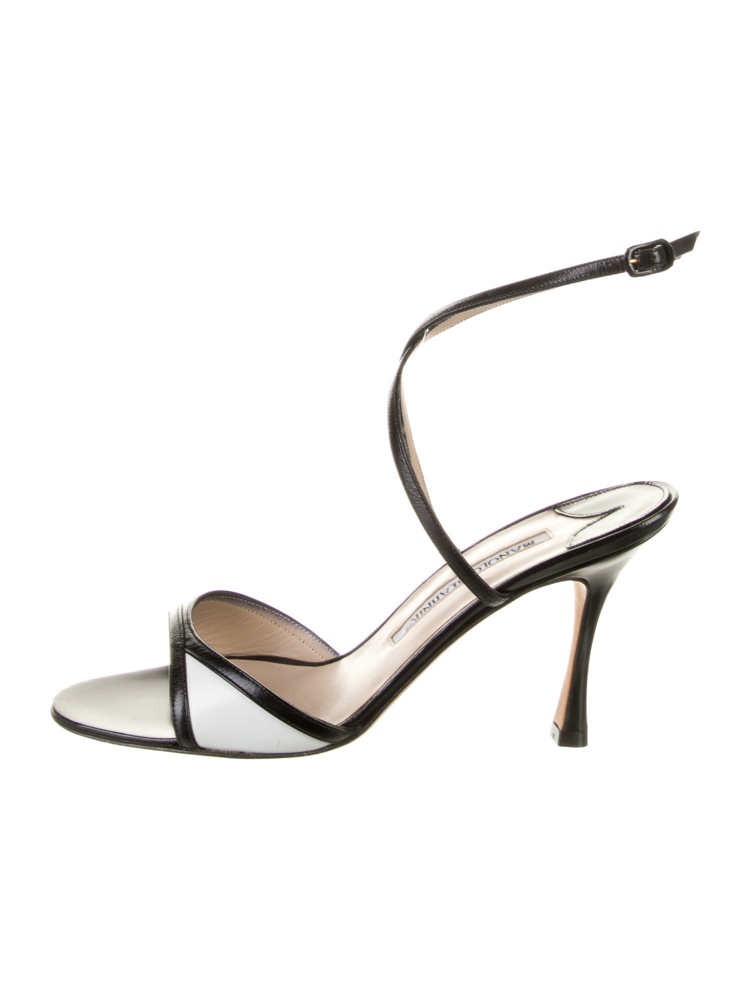 Manolo Blahnik Leather Sandals