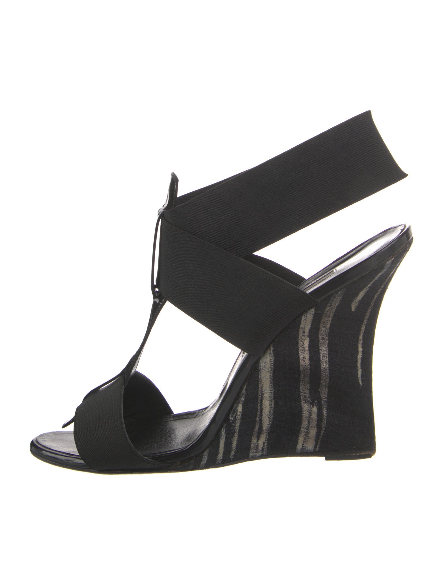 Manolo Blahnik T-Strap Sandals