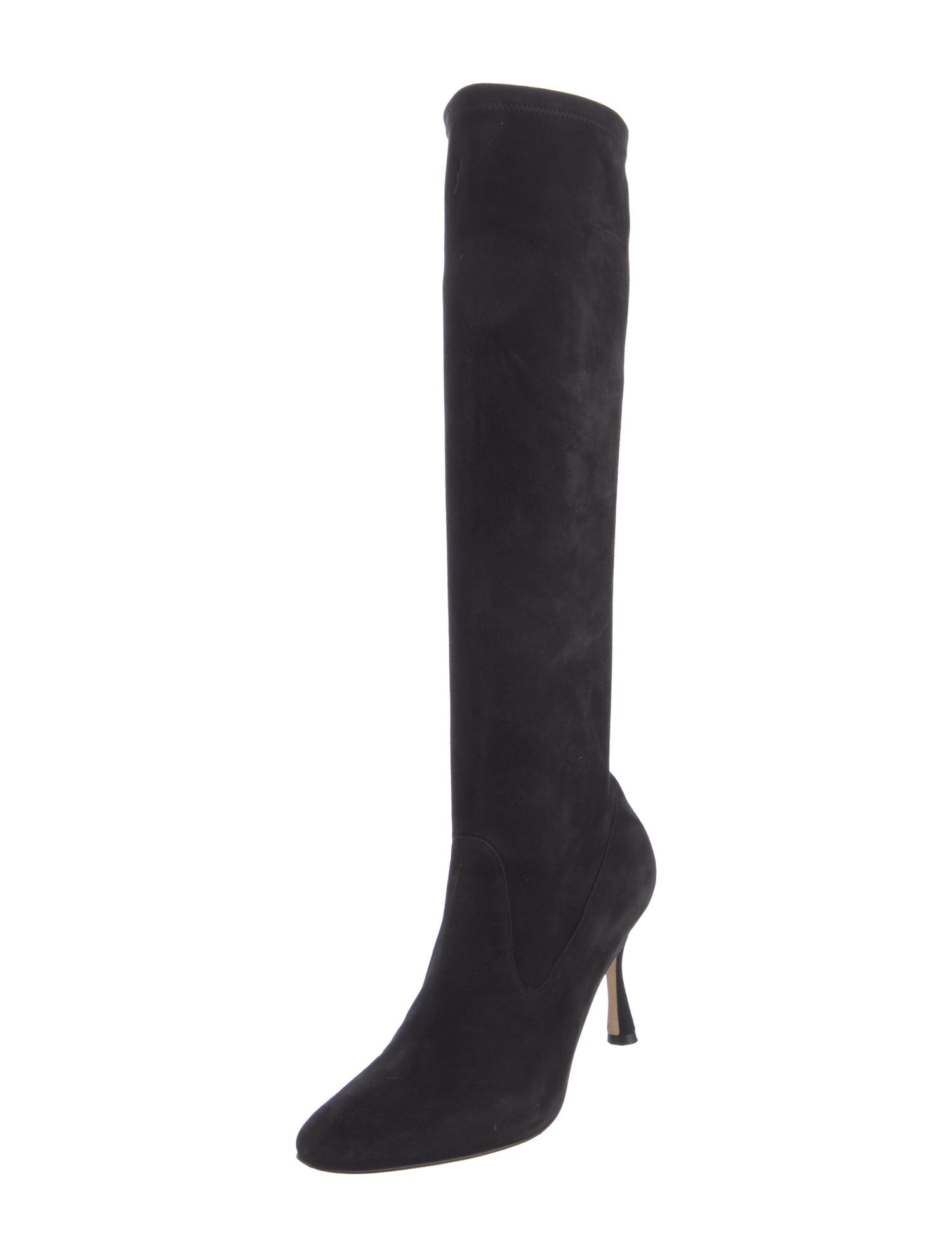 Manolo Blahnik Suede Boots