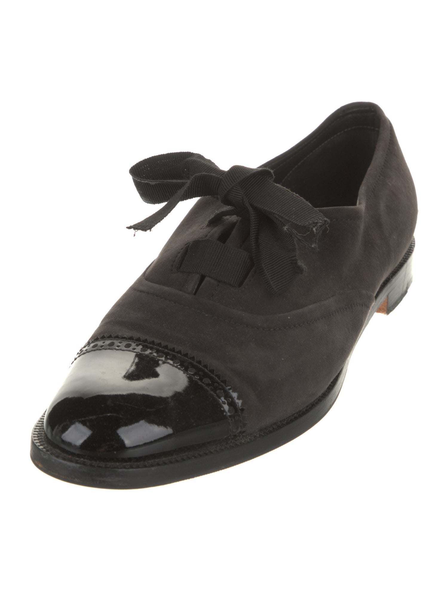 Manolo Blahnik Suede Dress Loafers