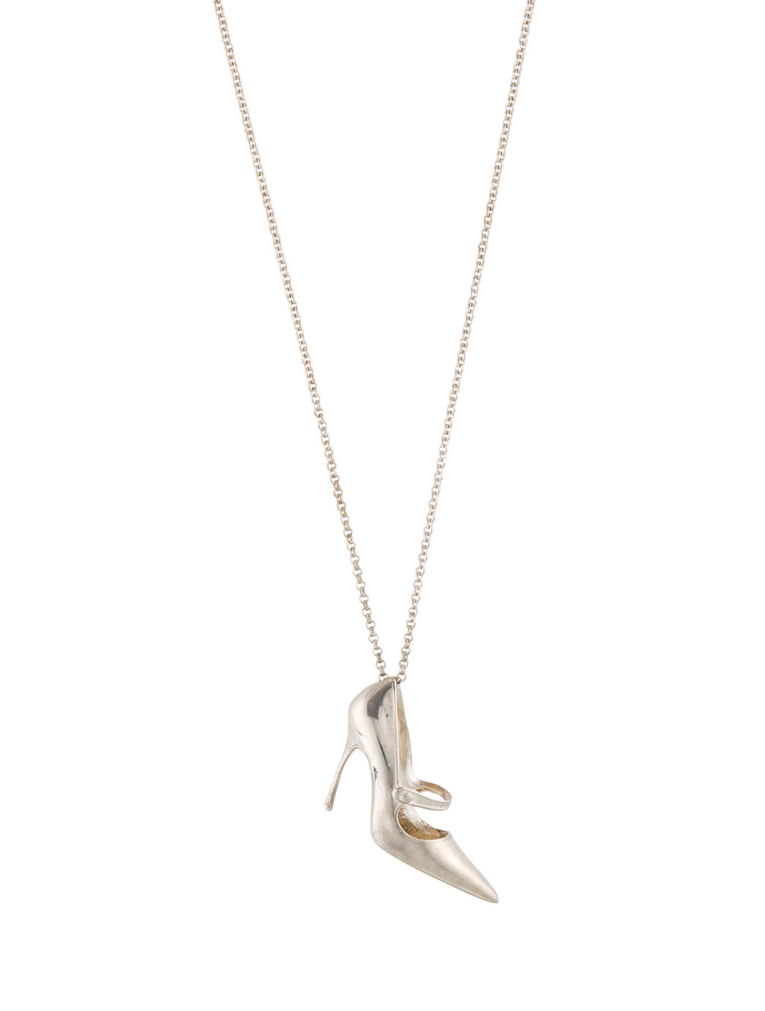 Manolo Blahnik for Tous Shoe Pendant Necklace