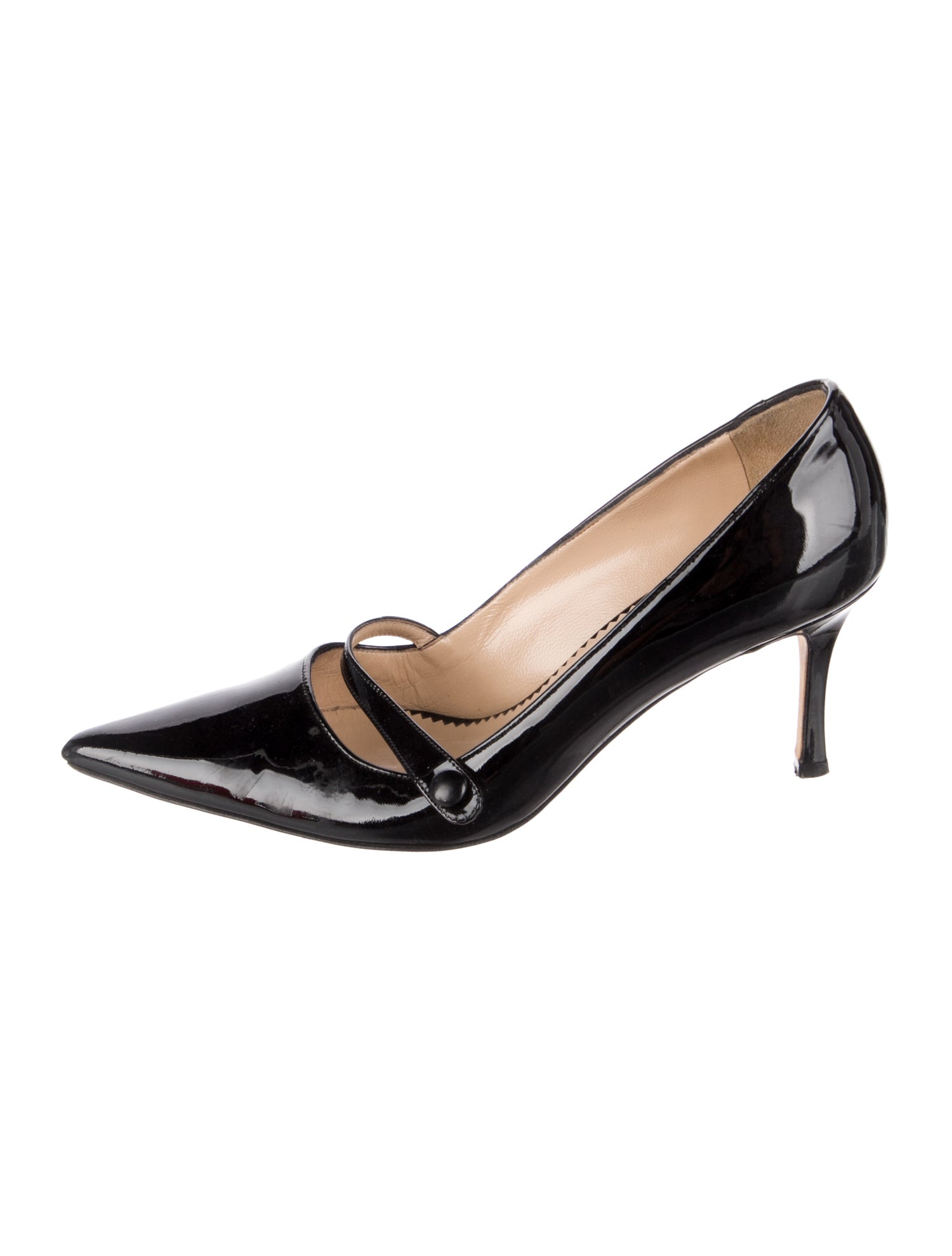 Manolo Blahnik Patent Leather Pumps