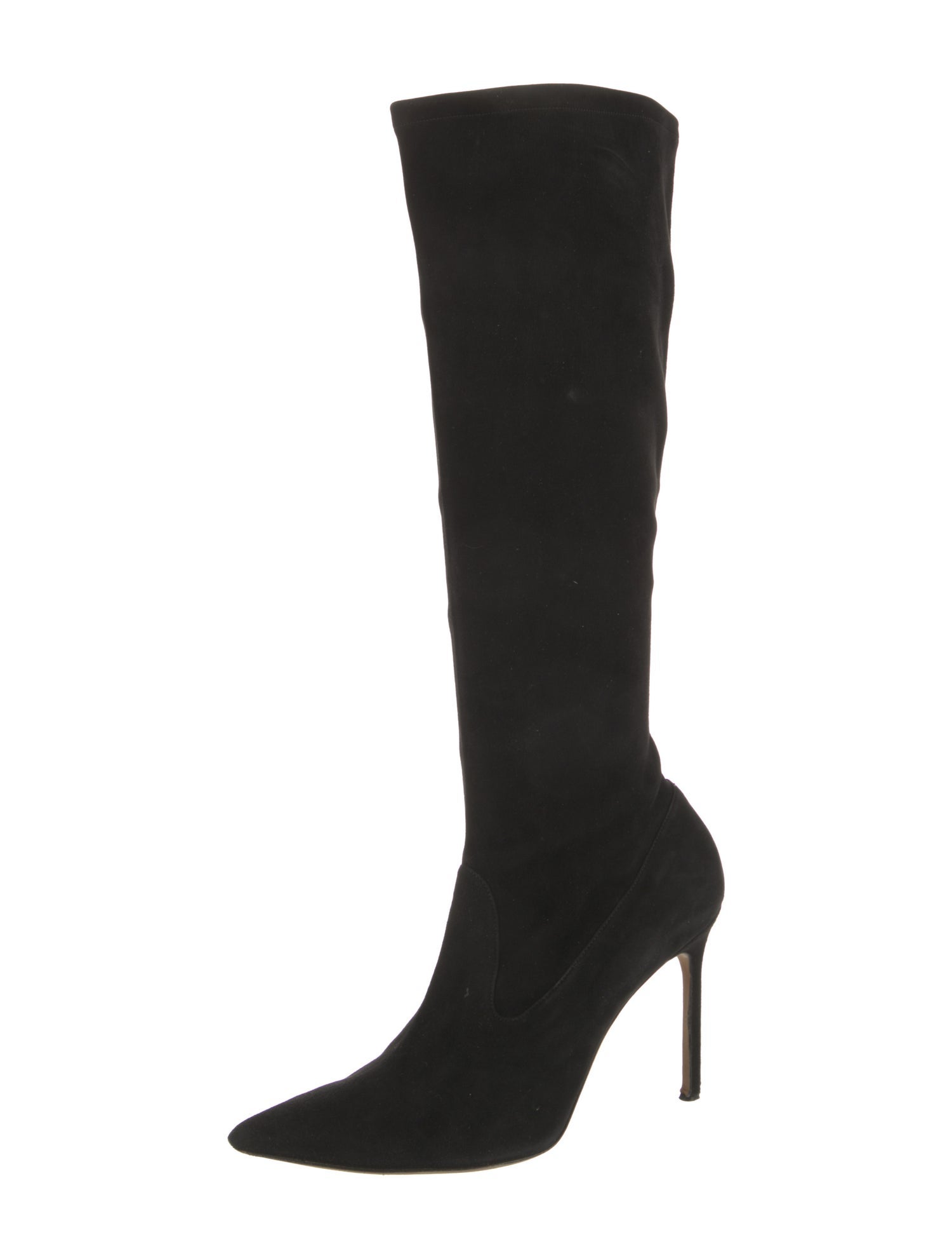 Manolo Blahnik Suede Boots
