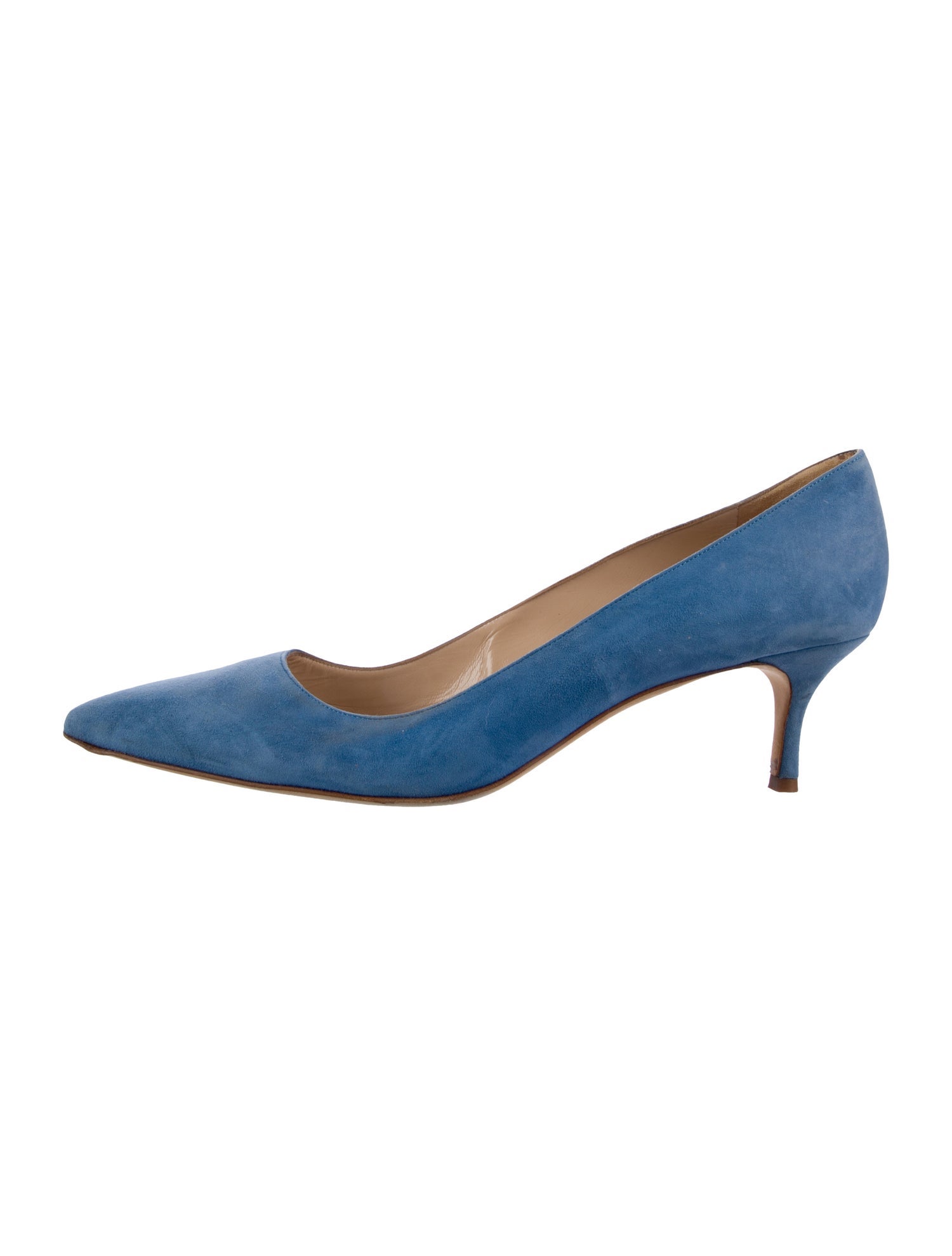 Manolo Blahnik Suede Pumps