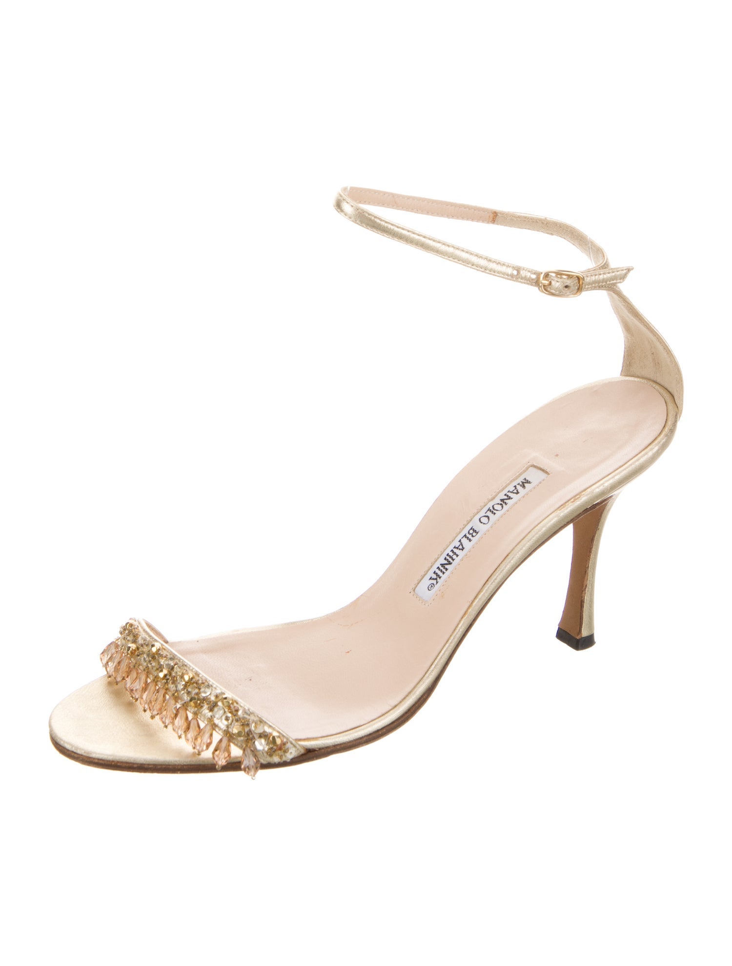 Manolo Blahnik Leather Sandals