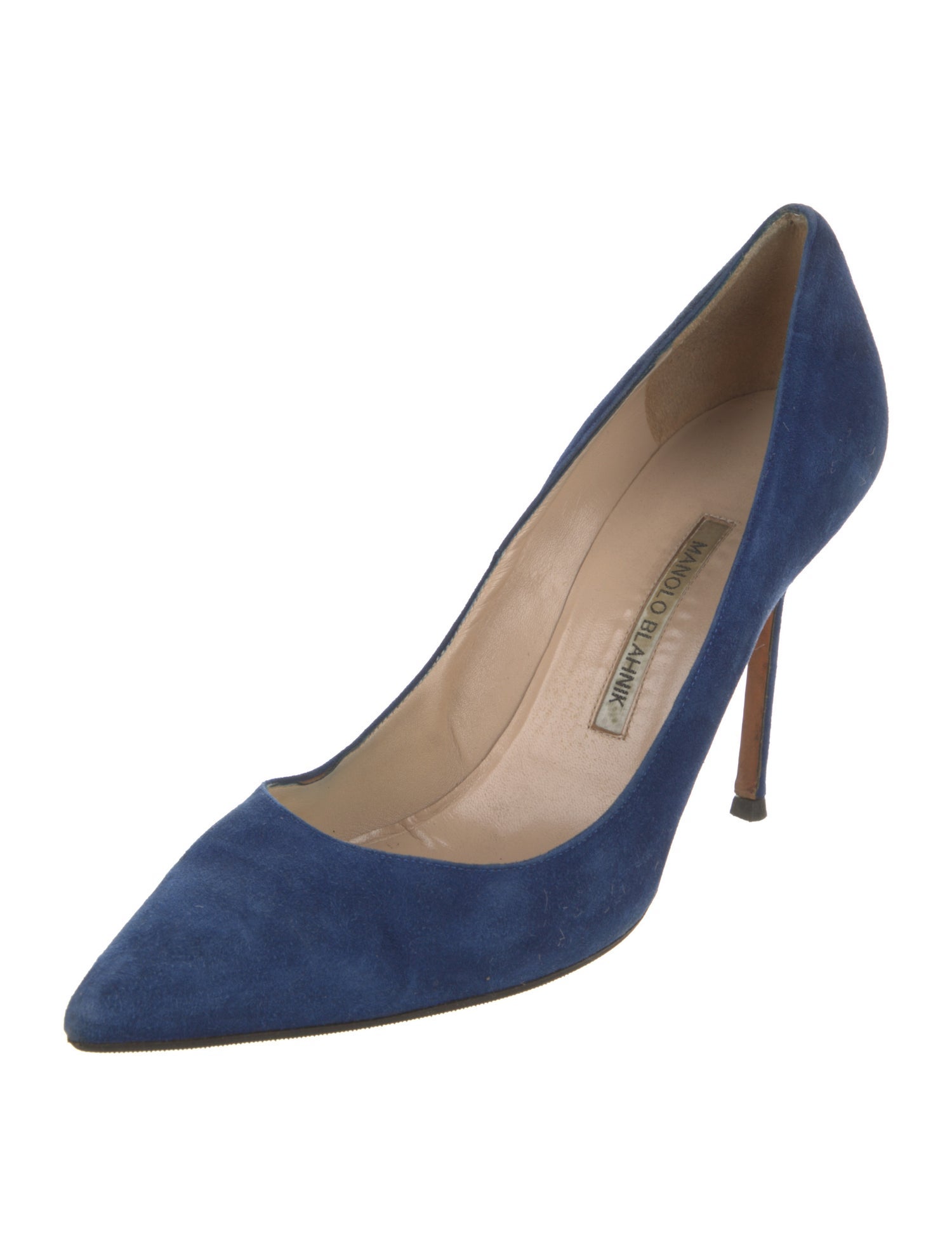 Manolo Blahnik Suede Pumps