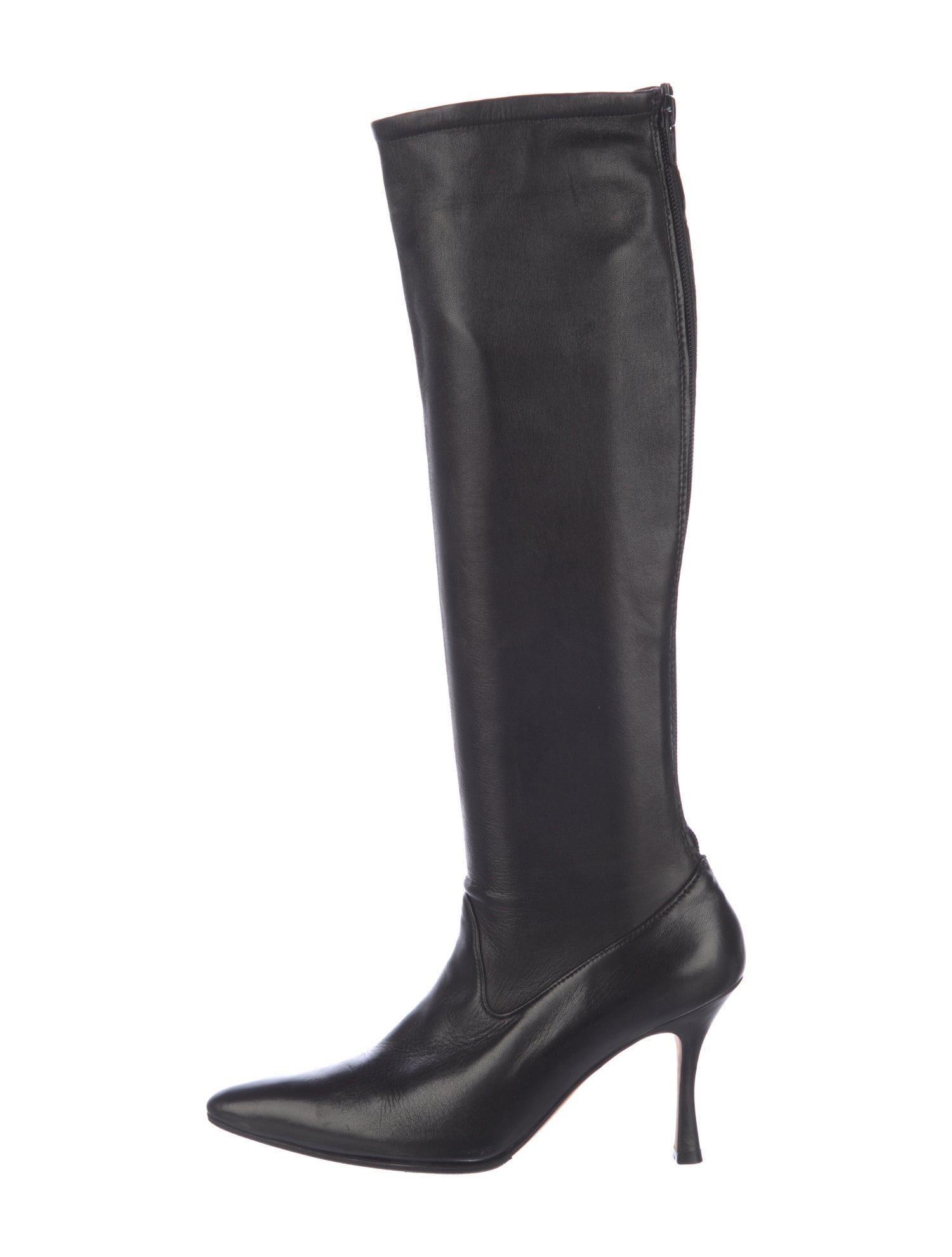 Manolo Blahnik Leather Boots