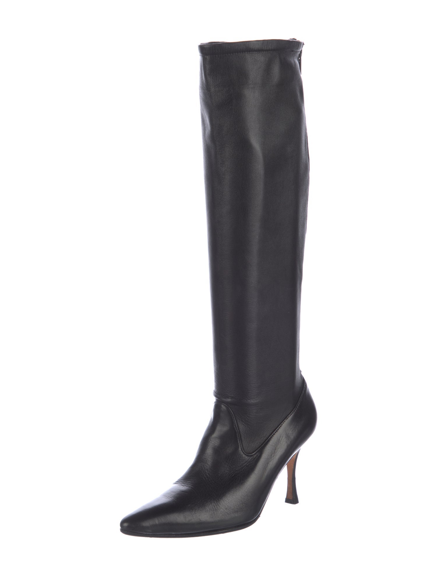 Manolo Blahnik Leather Boots