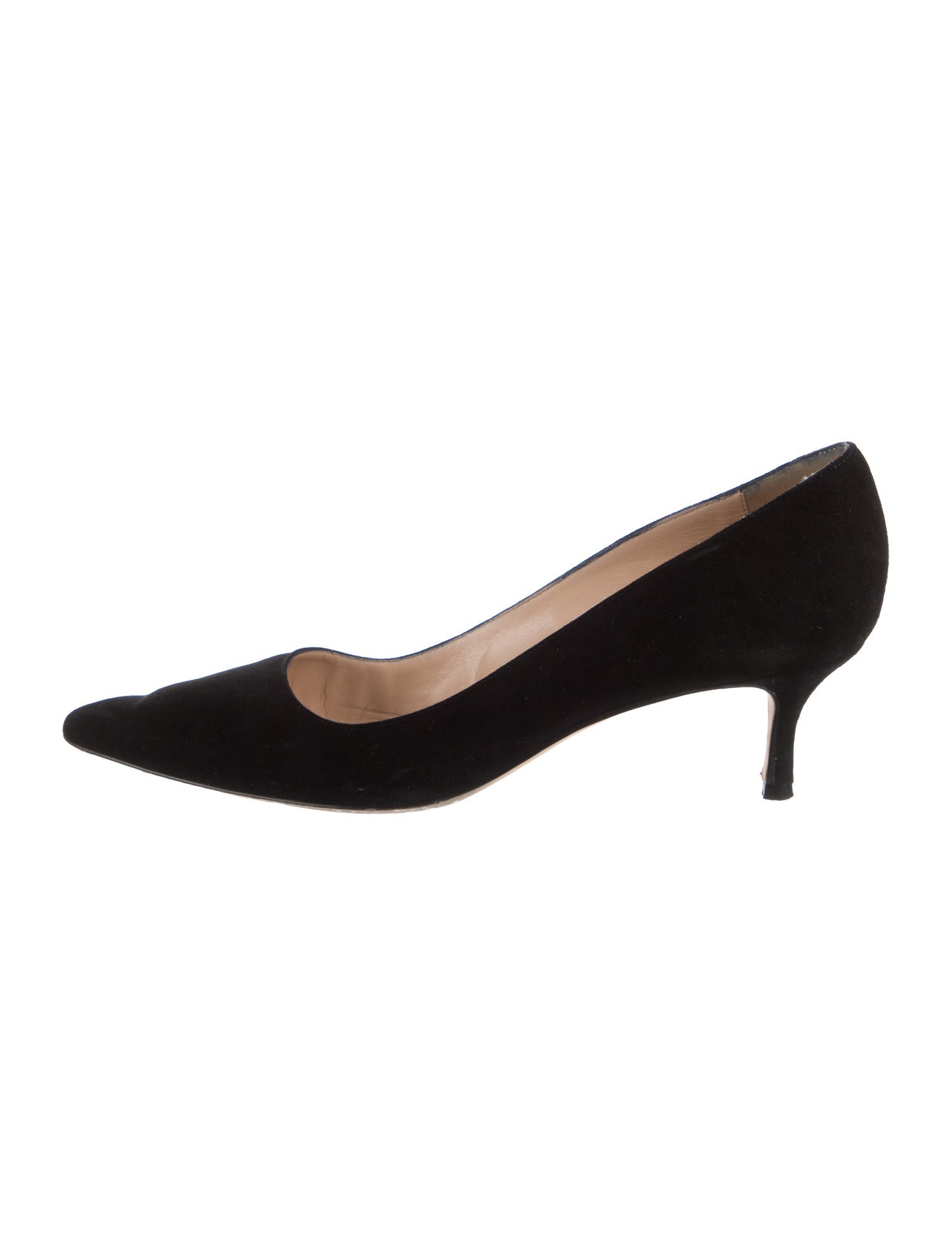 Manolo Blahnik Suede Pumps