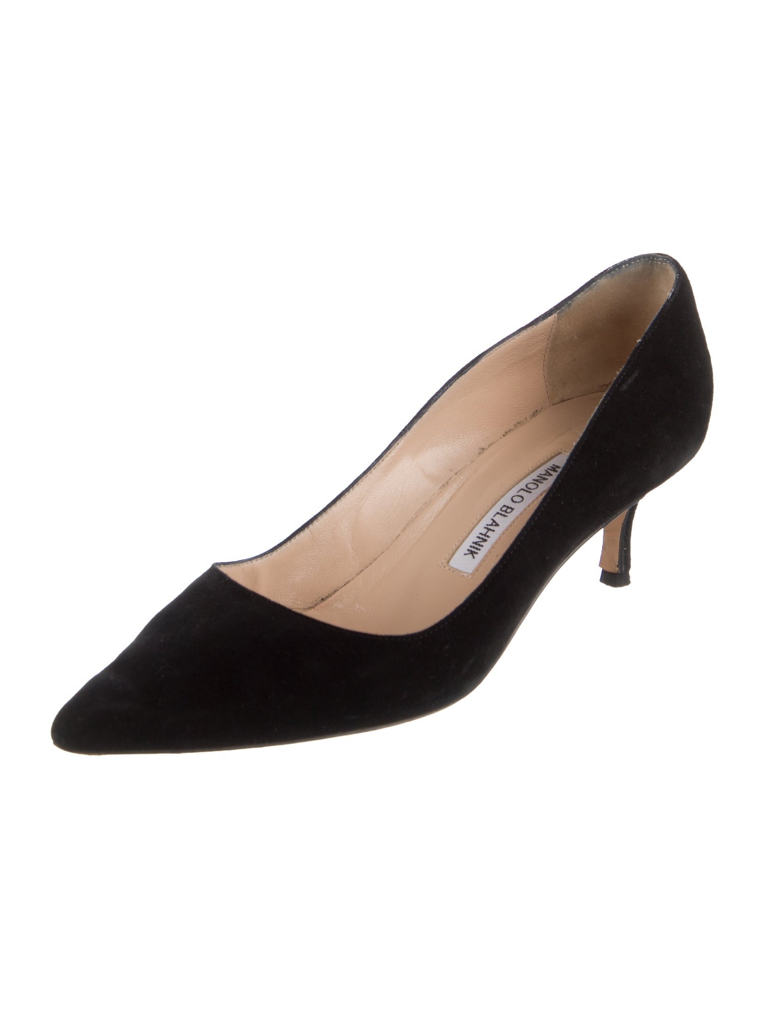 Manolo Blahnik Suede Pumps