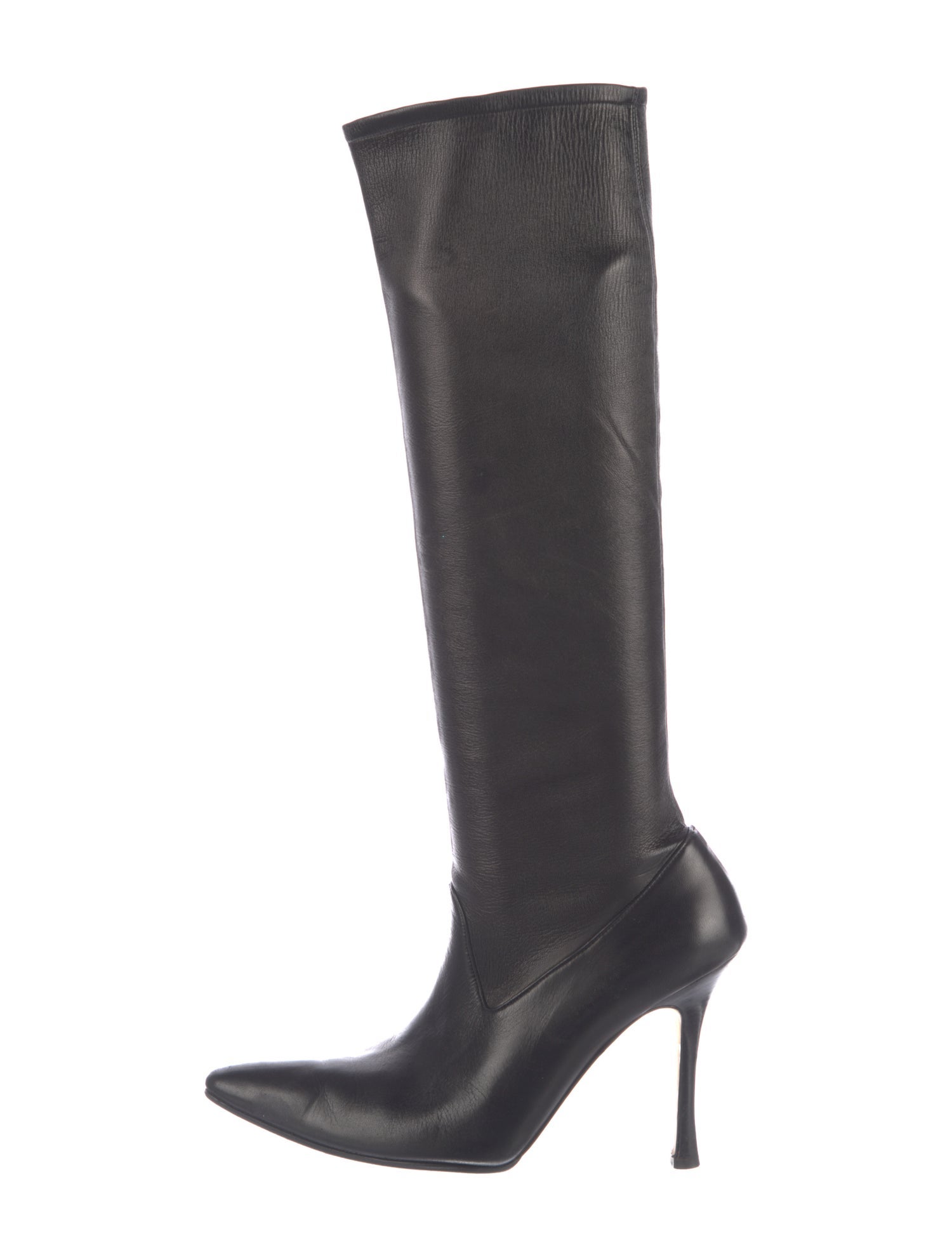 Manolo Blahnik Leather Boots