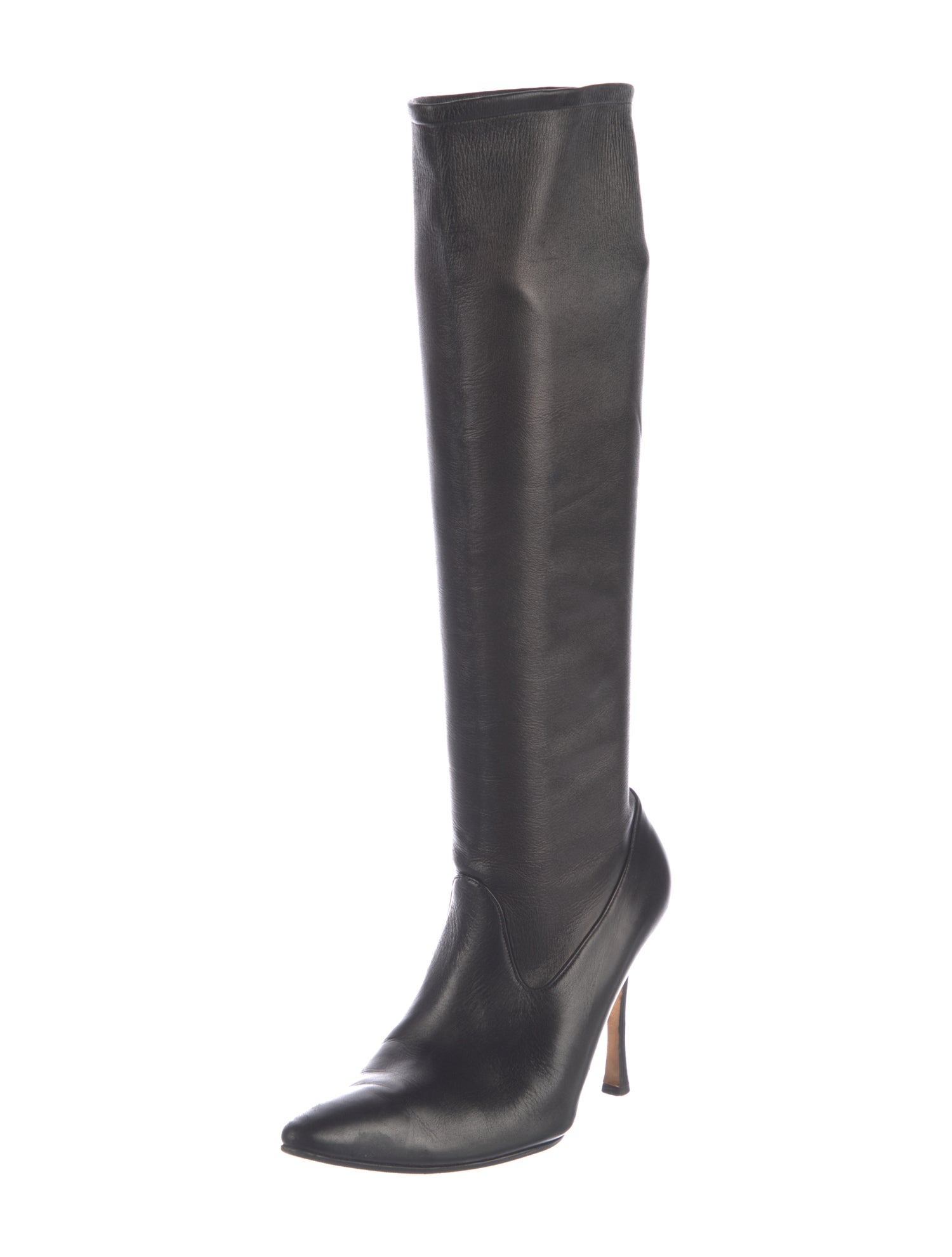 Manolo Blahnik Leather Boots