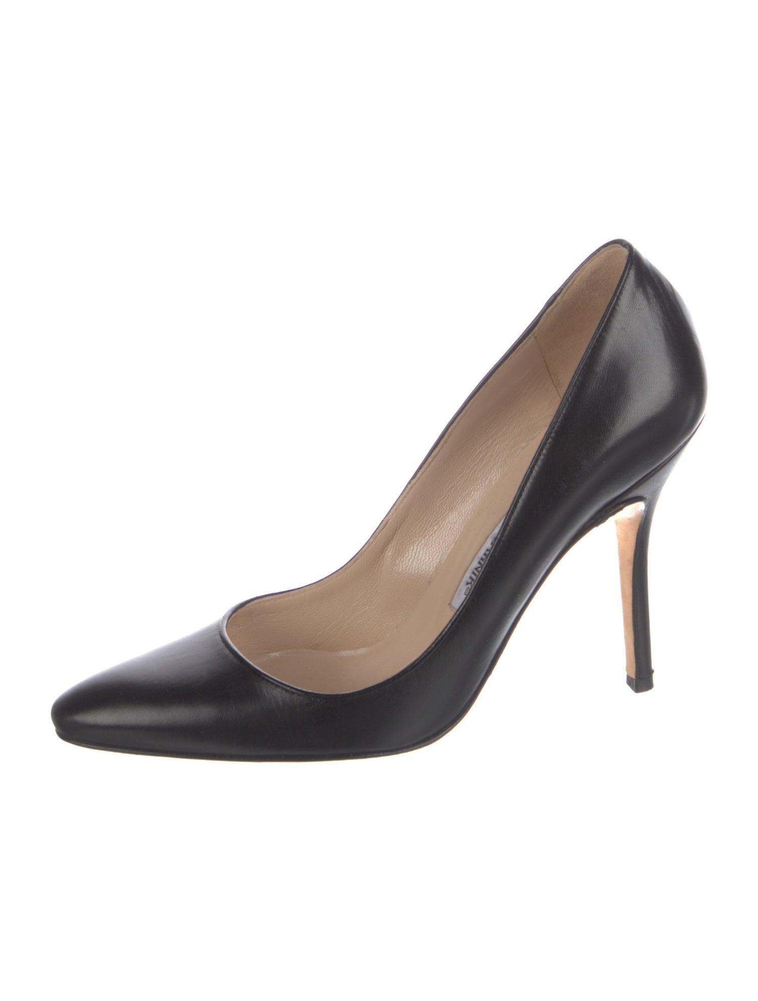 Manolo Blahnik Leather Pumps