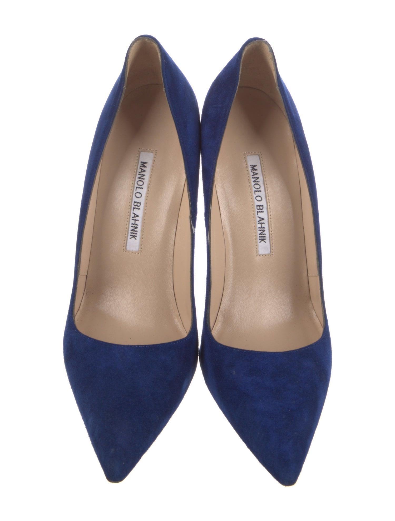 Manolo Blahnik Suede Pumps