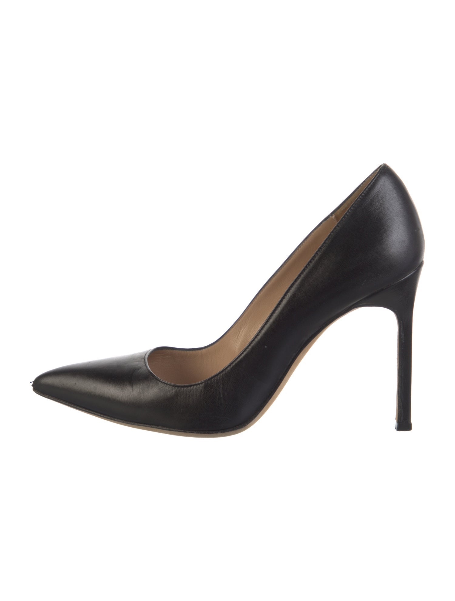 Manolo Blahnik Leather Pumps
