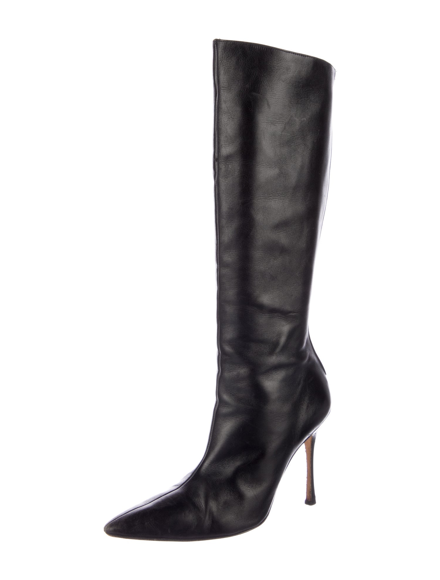 Manolo Blahnik Leather Boots
