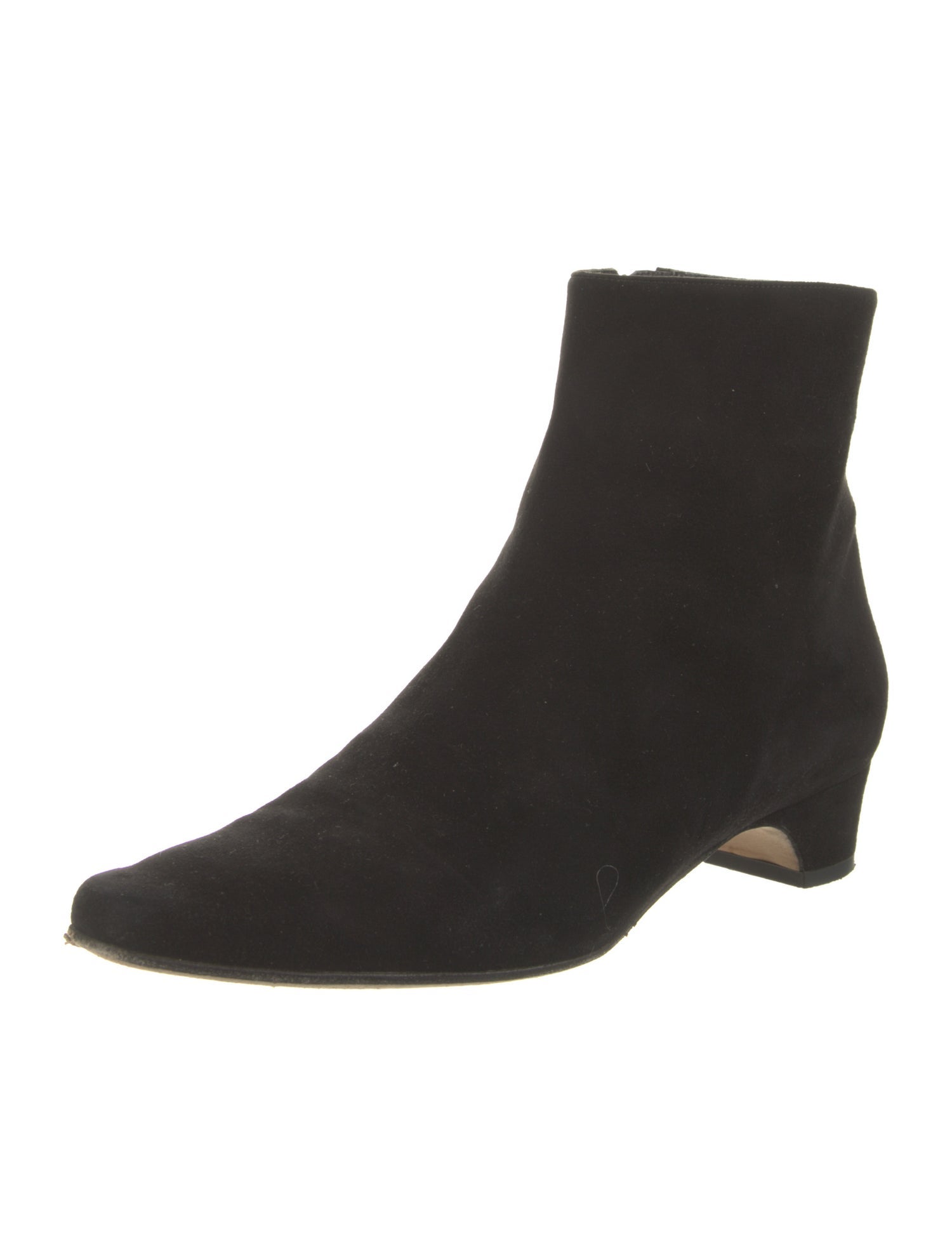 Manolo Blahnik Suede Boots
