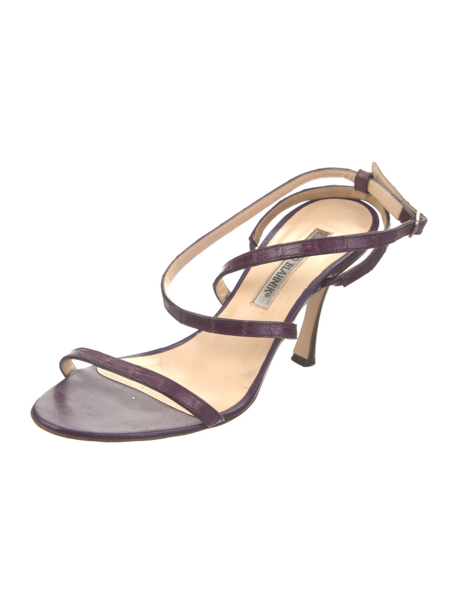 Manolo Blahnik Leather Sandals