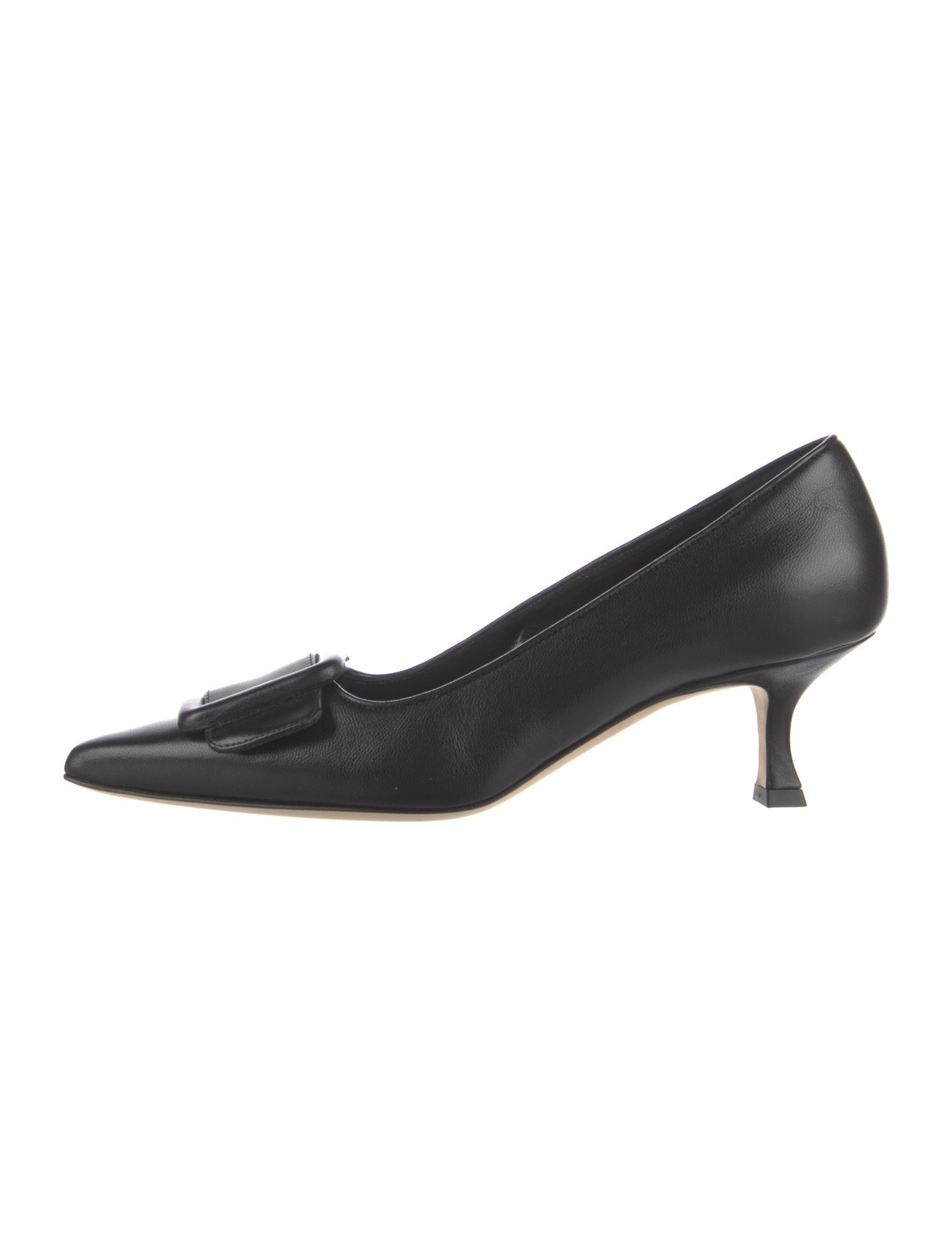 Manolo Blahnik Leather Pumps