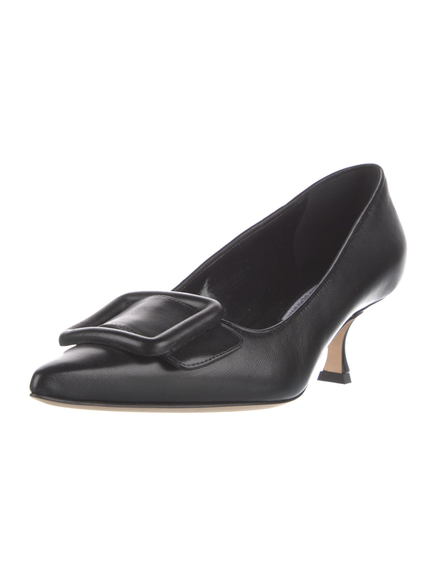 Manolo Blahnik Leather Pumps