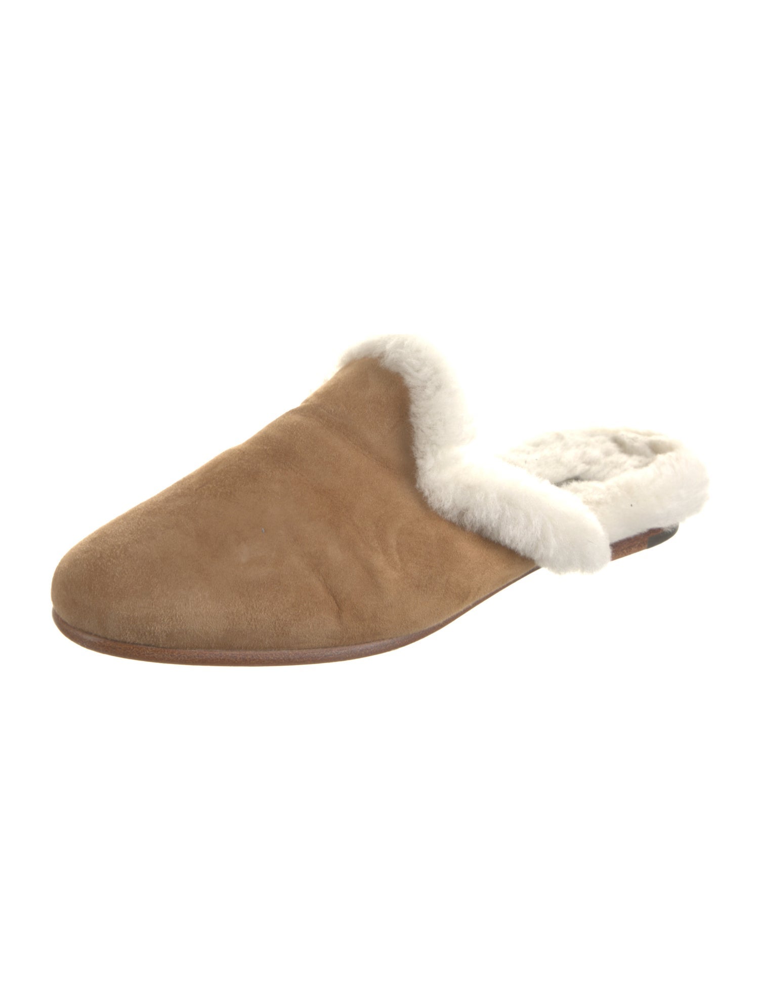 Manolo Blahnik Suede Colorblock Pattern Mules