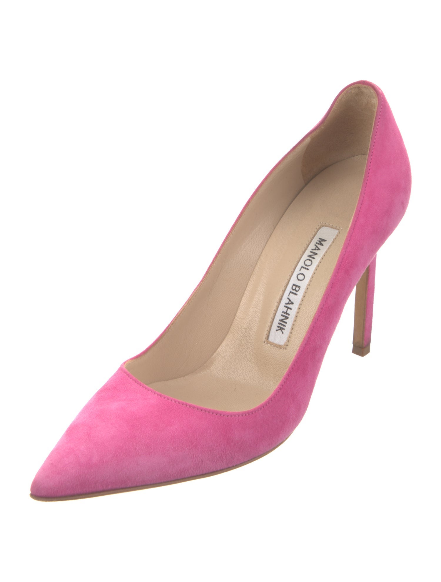 Manolo Blahnik Suede Pumps
