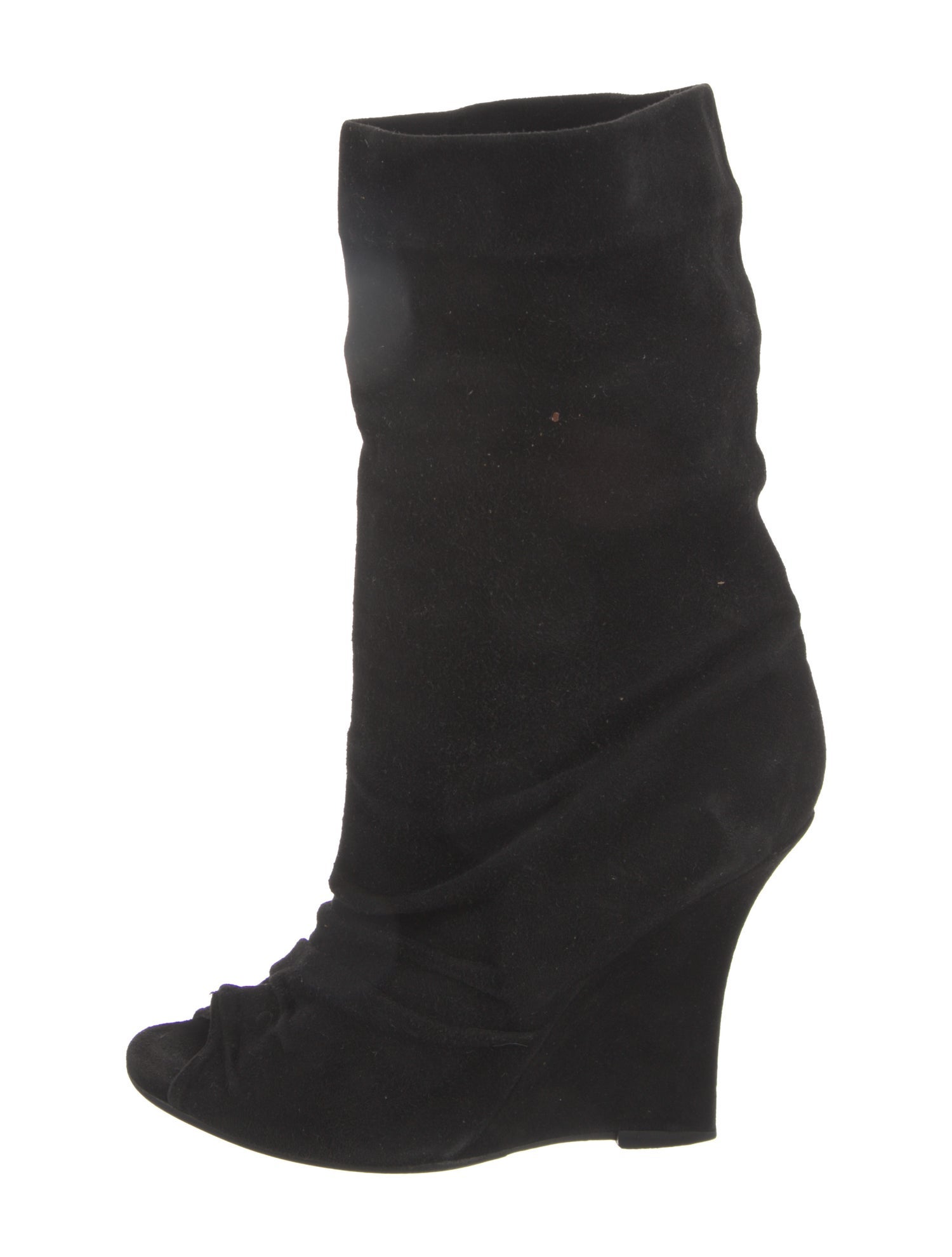 Manolo Blahnik Suede Boots