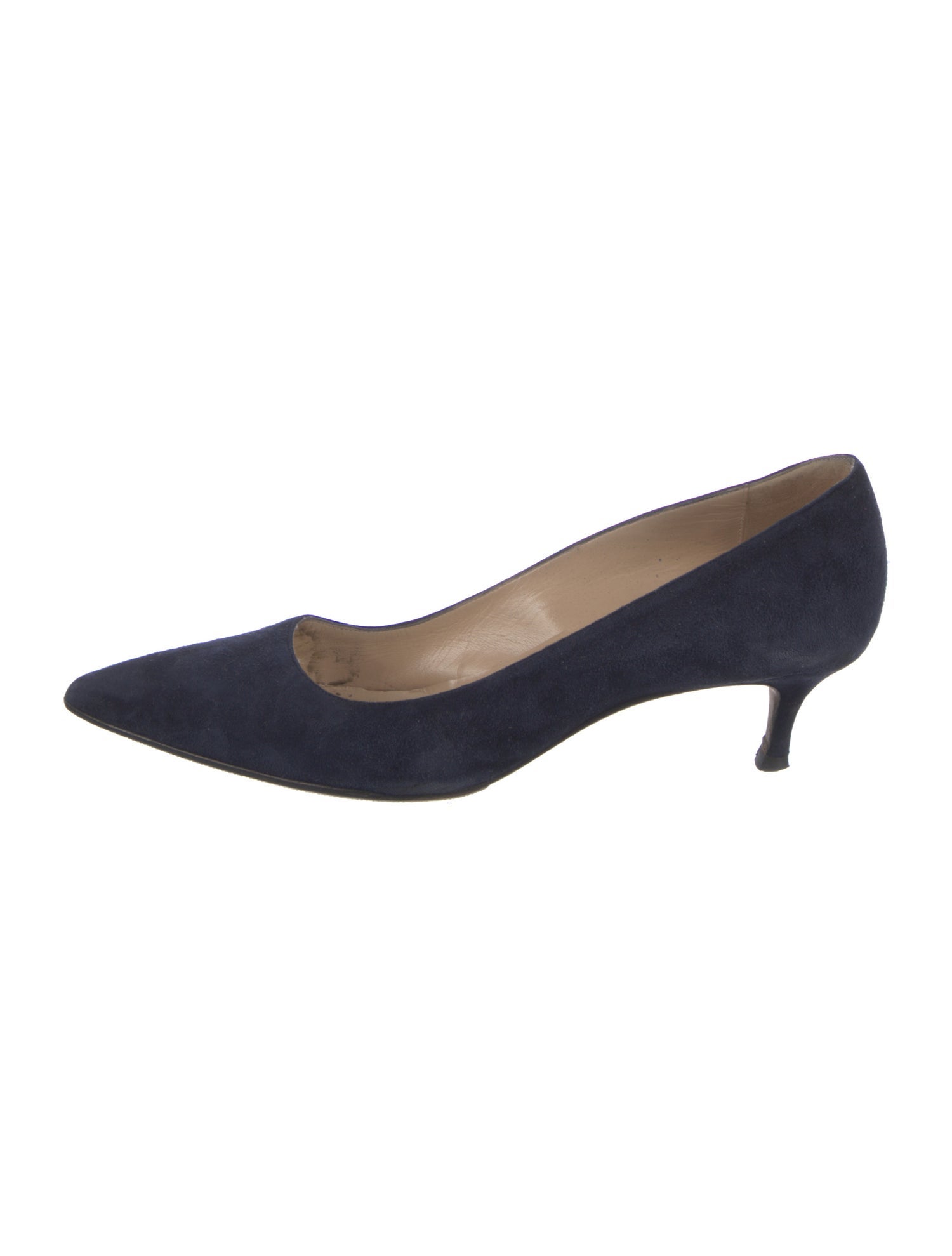 Manolo Blahnik Suede Pumps