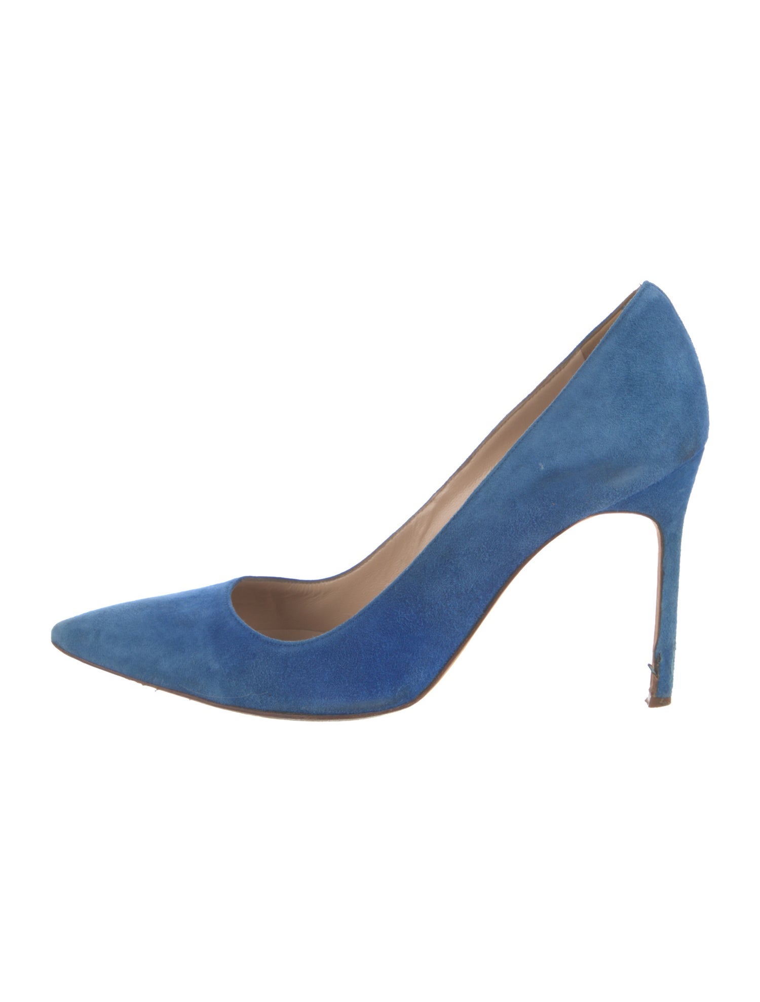 Manolo Blahnik Suede Pumps