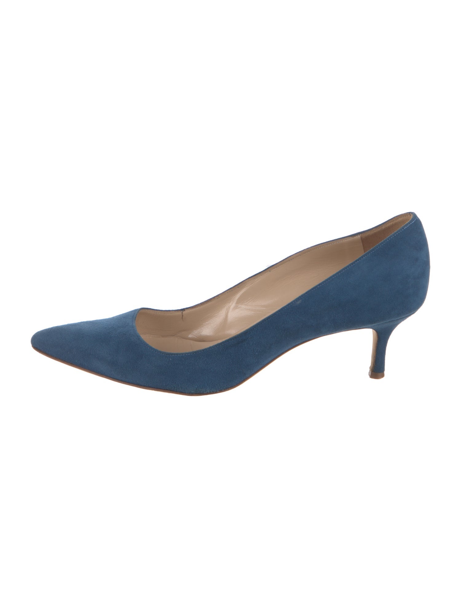 Manolo Blahnik Suede Pumps