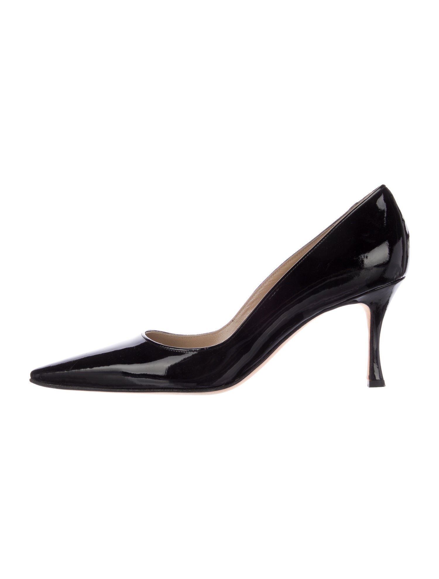 Manolo Blahnik Patent Leather Pumps