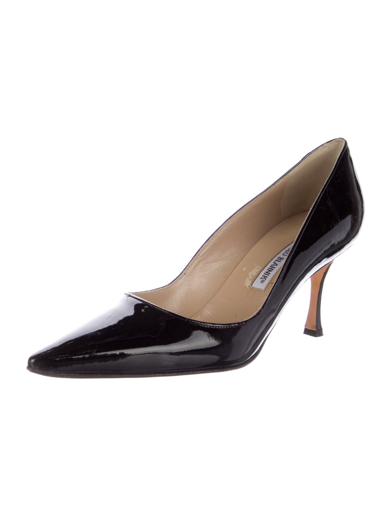 Manolo Blahnik Patent Leather Pumps