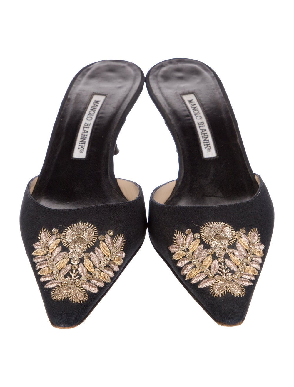 Manolo Blahnik Patterned Sequin Embellishments Mu… - image 3