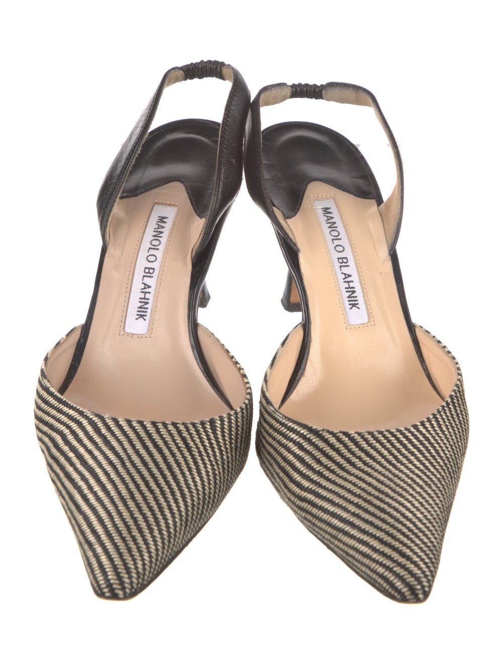 Manolo Blahnik Patterned Slingback Pumps - image 3