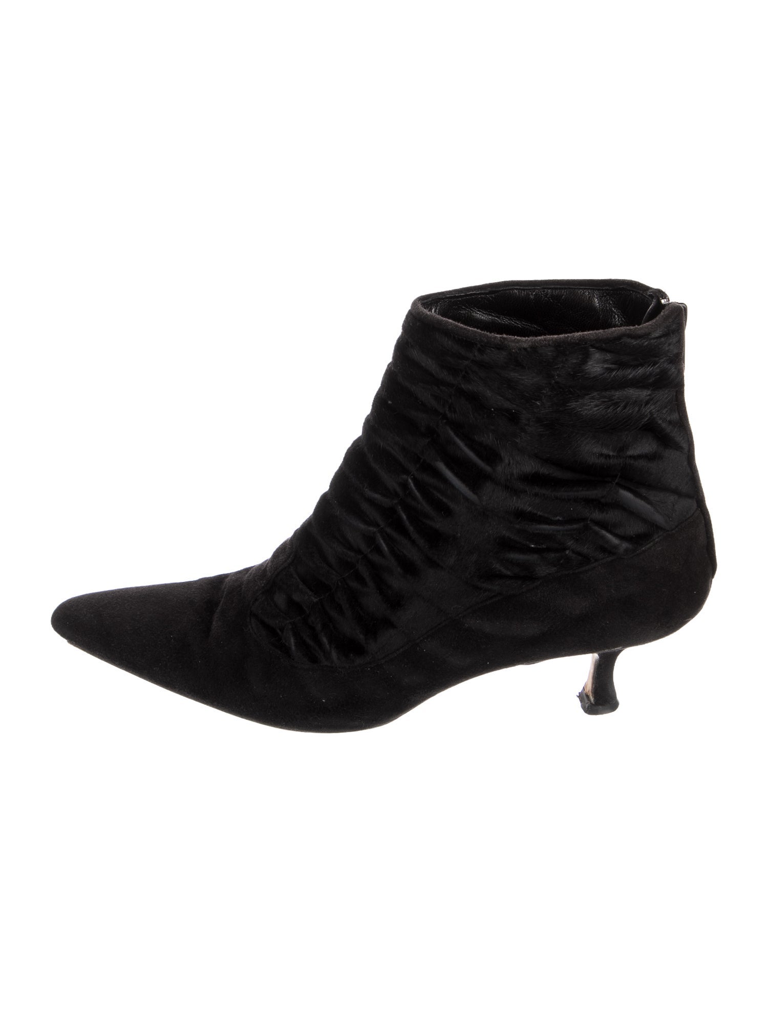 Manolo Blahnik Suede Boots