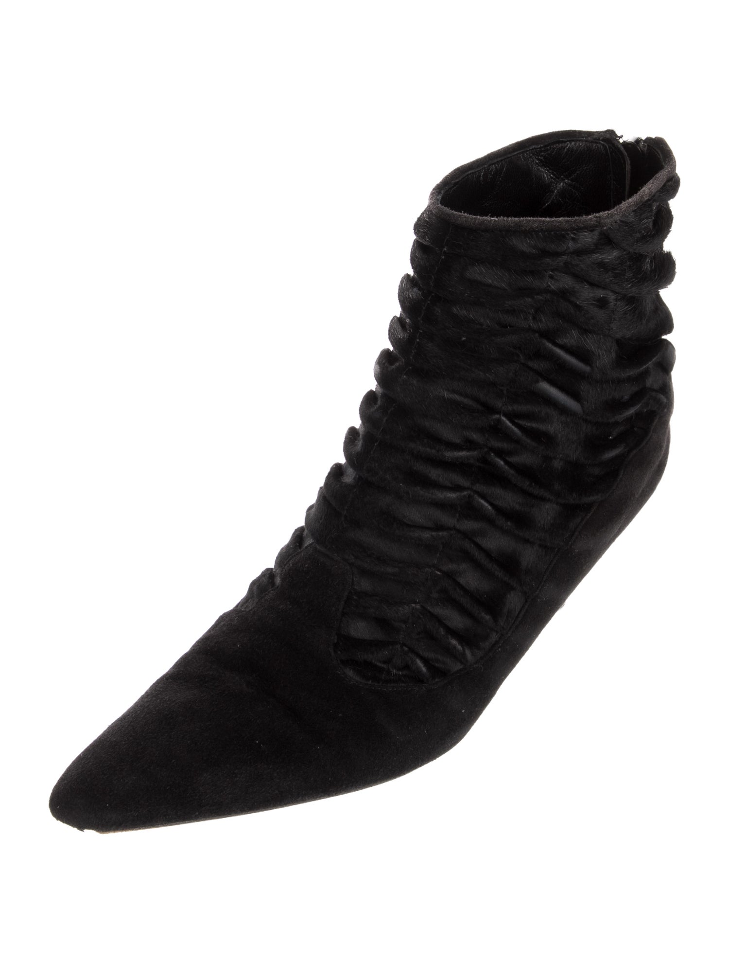 Manolo Blahnik Suede Boots