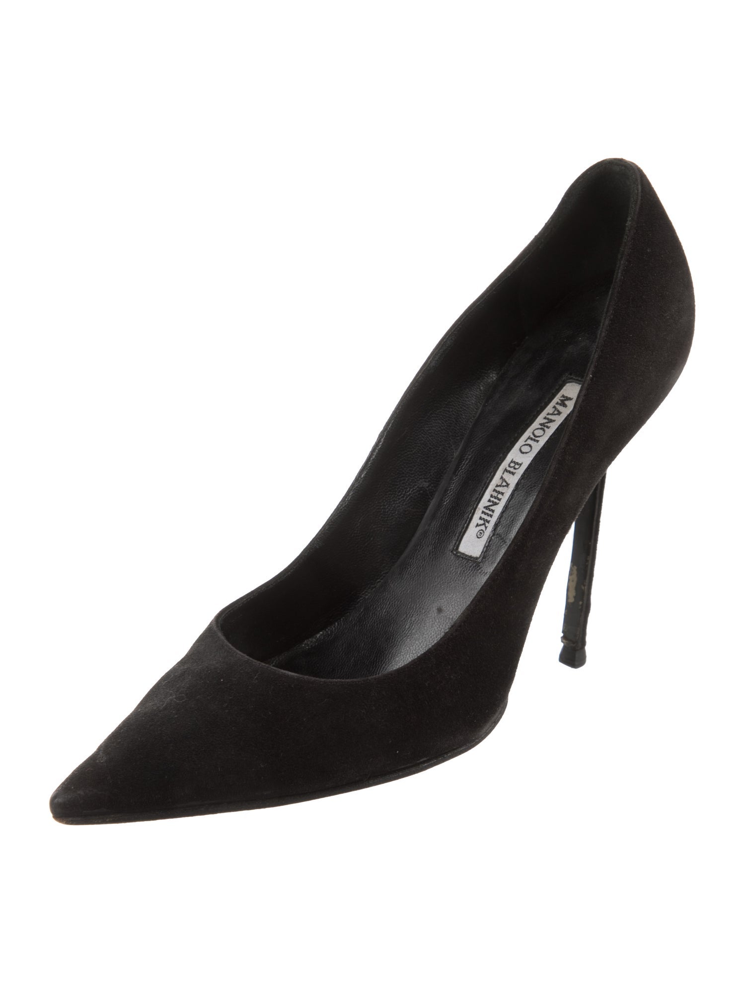Manolo Blahnik Suede Pumps